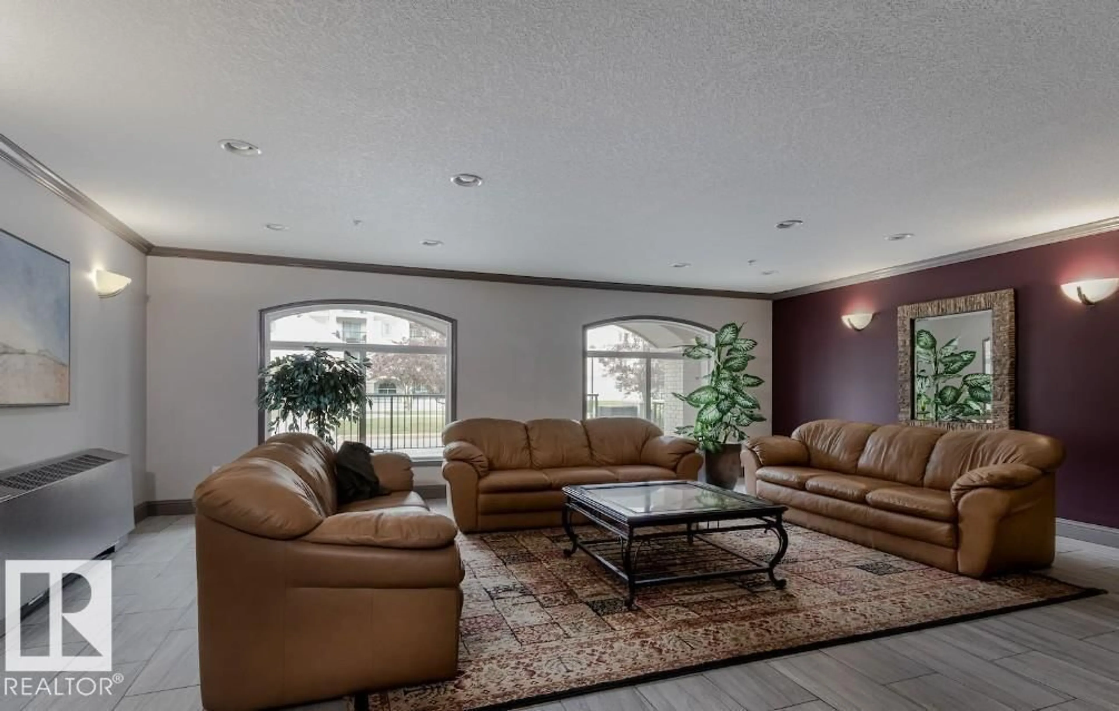Living room with furniture, unknown for 420 - 13005 140 AV, Edmonton Alberta T6V1X1