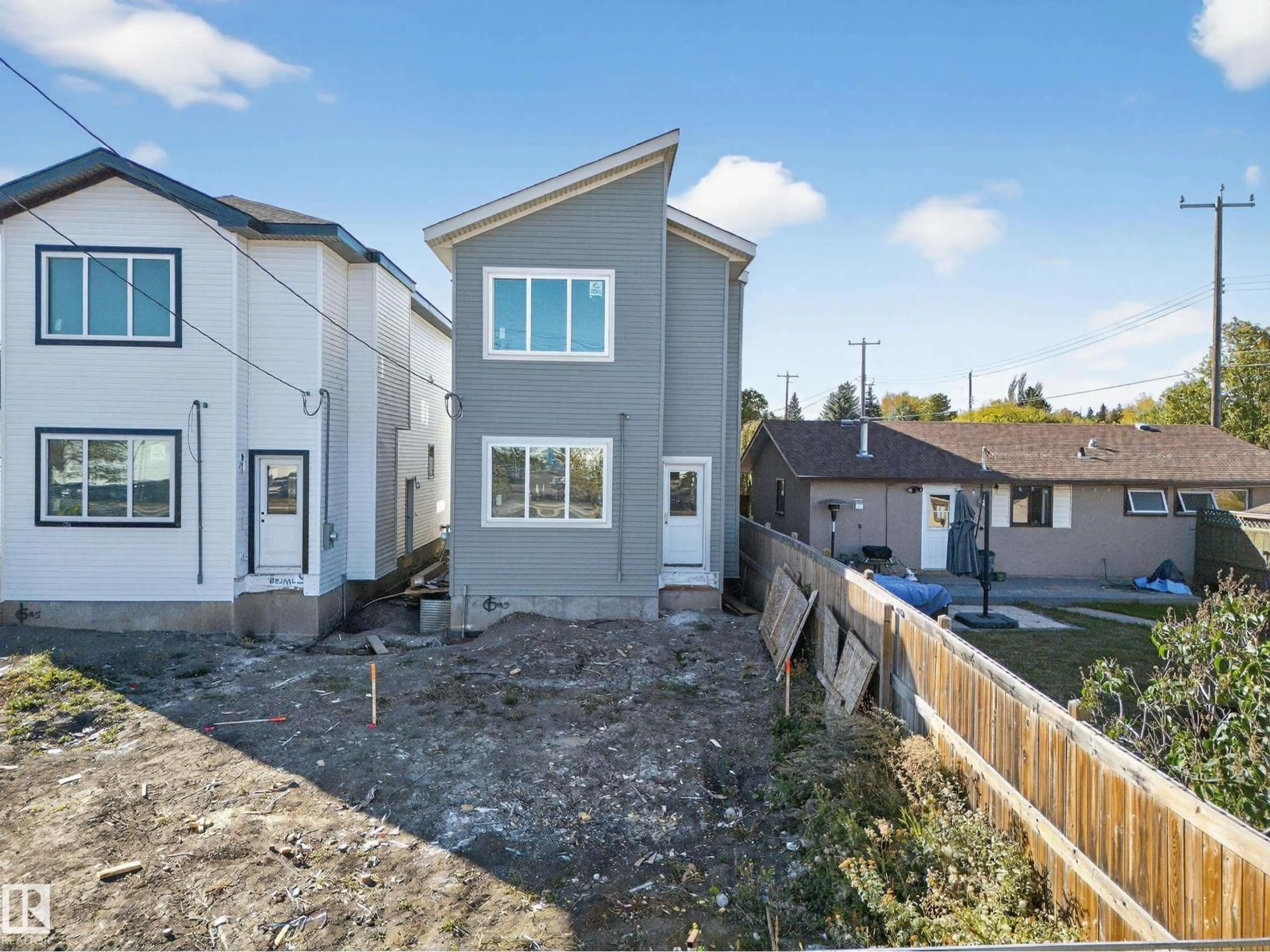 A pic from outside/outdoor area/front of a property/back of a property/a pic from drone, street for NW - 5213 104A ST, Edmonton Alberta T6H2L9