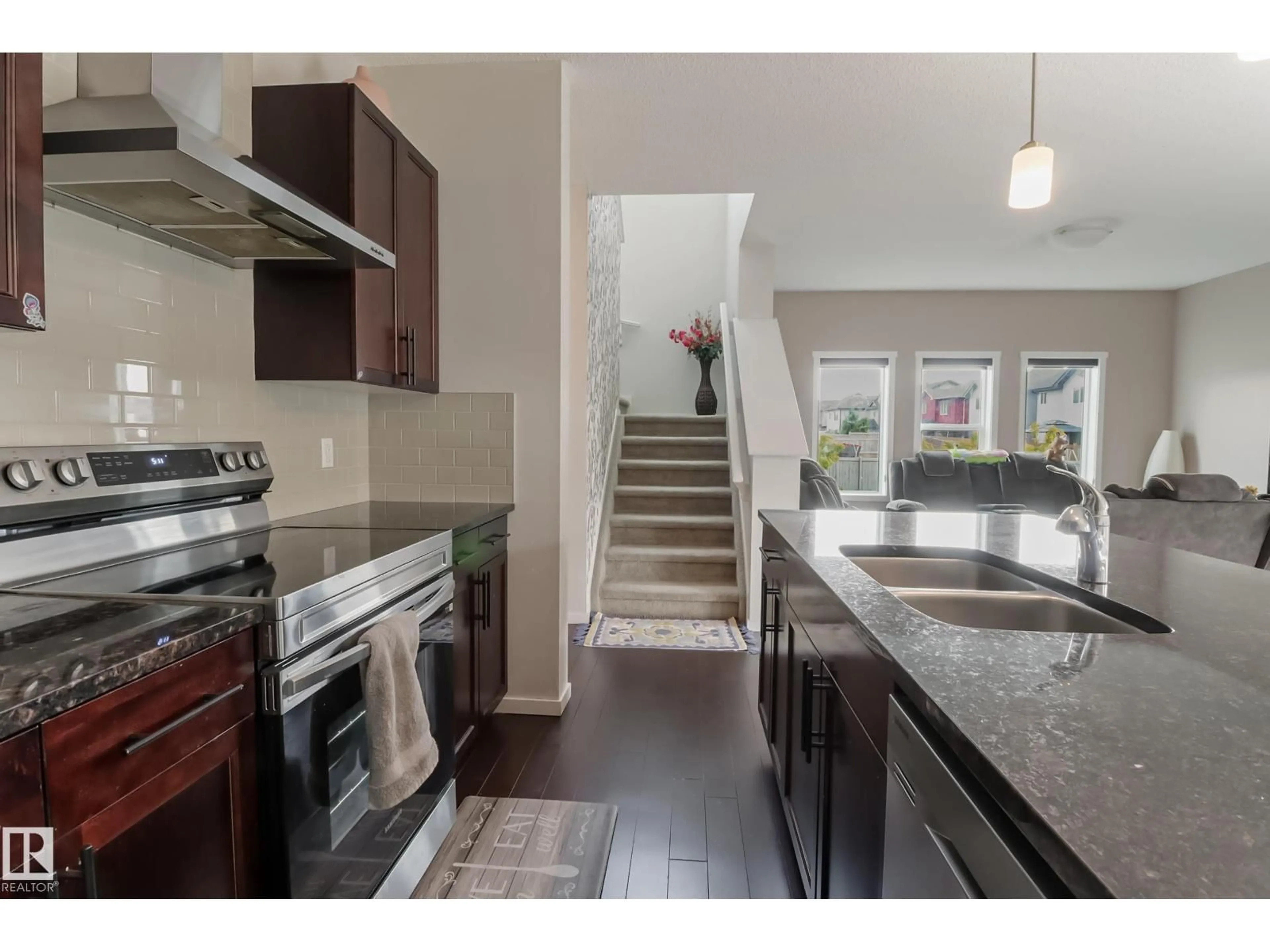 Open concept kitchen, unknown for NW - 1404 29 ST, Edmonton Alberta T6T1A8