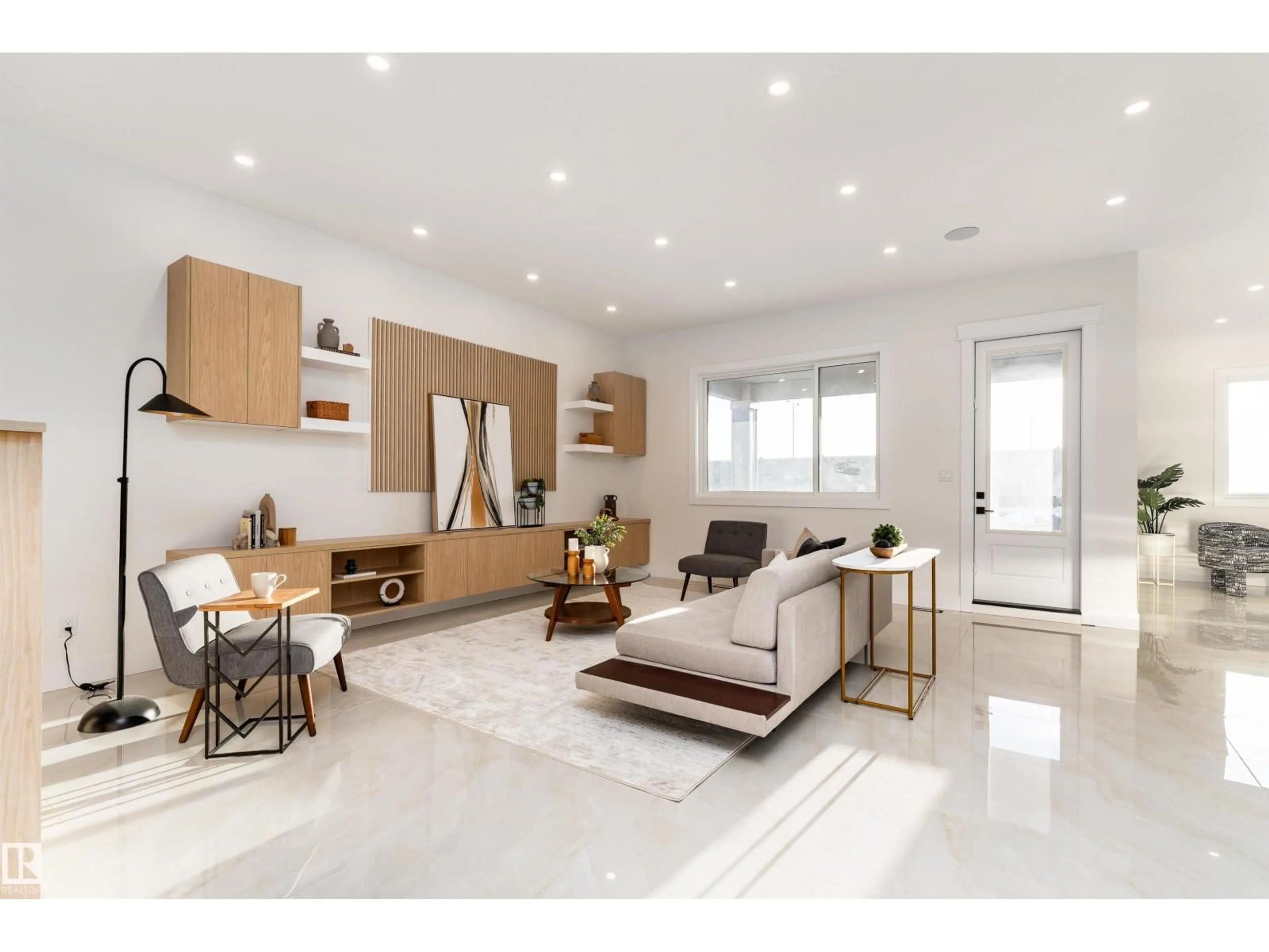 Living room with furniture, ceramic/tile floor for NE - 2637 64 AV, Rural Leduc County Alberta T4X2C1