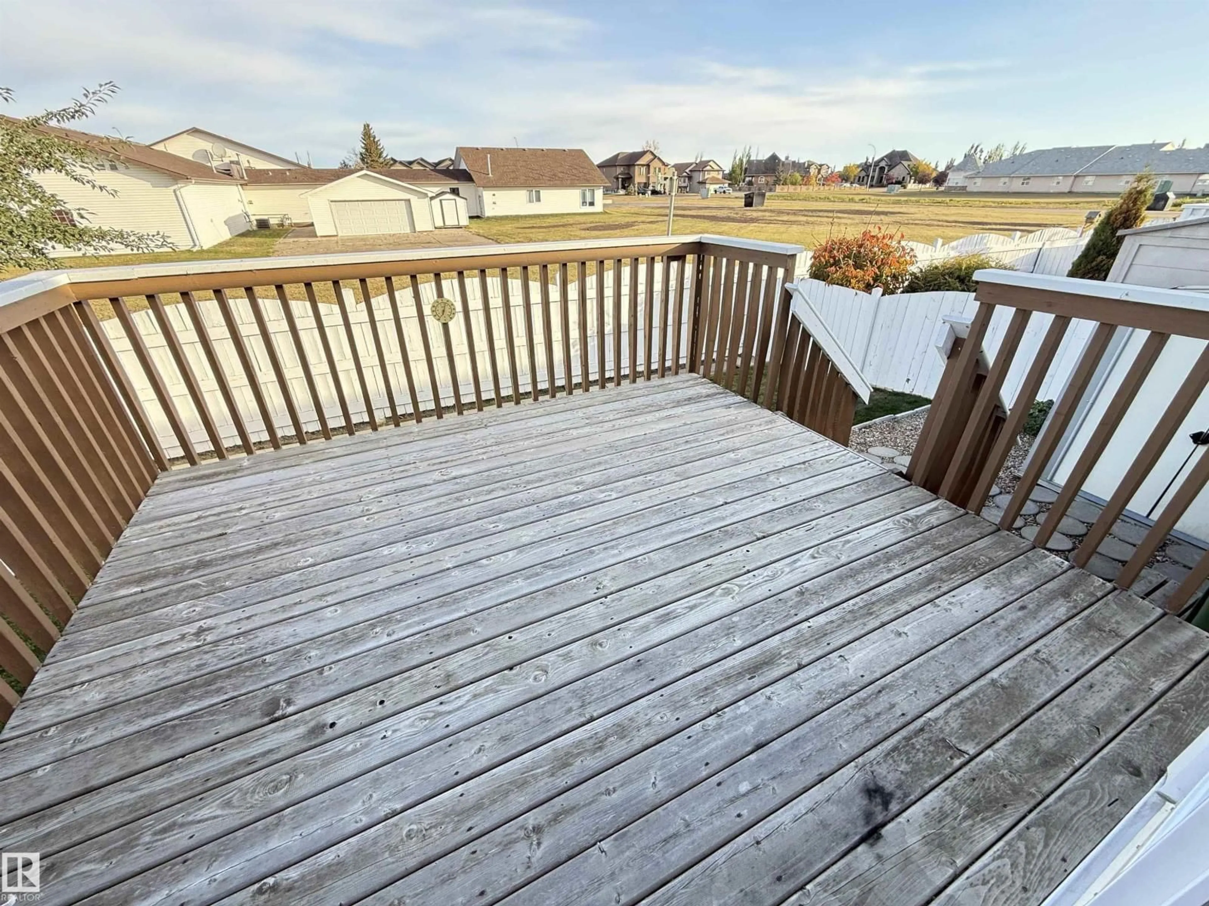 Patio, water/lake/river/ocean view for 9829 100 A, Morinville Alberta T8R1T1