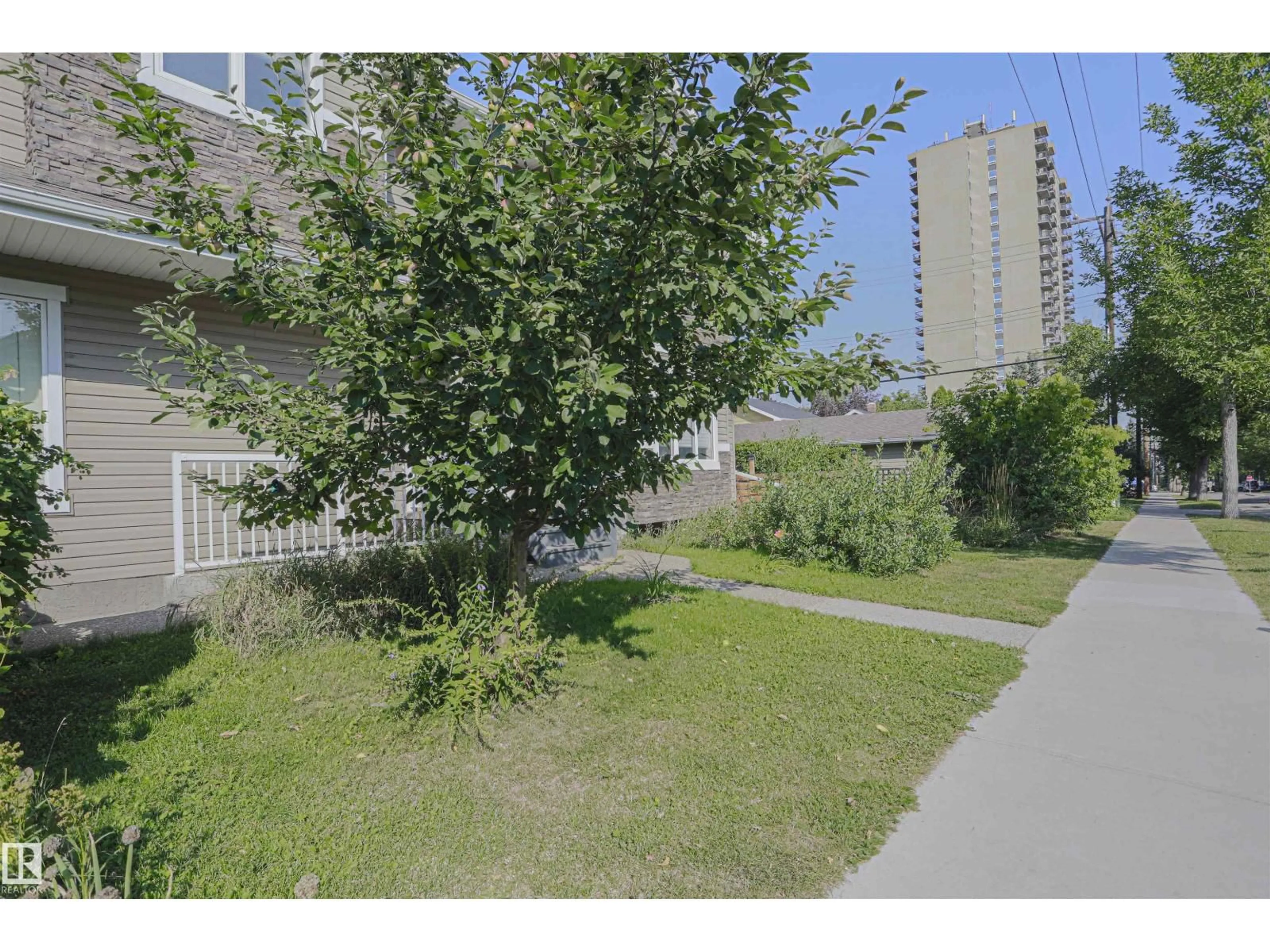 Patio, street for NW - 8804 100 ST, Edmonton Alberta T6E2R7