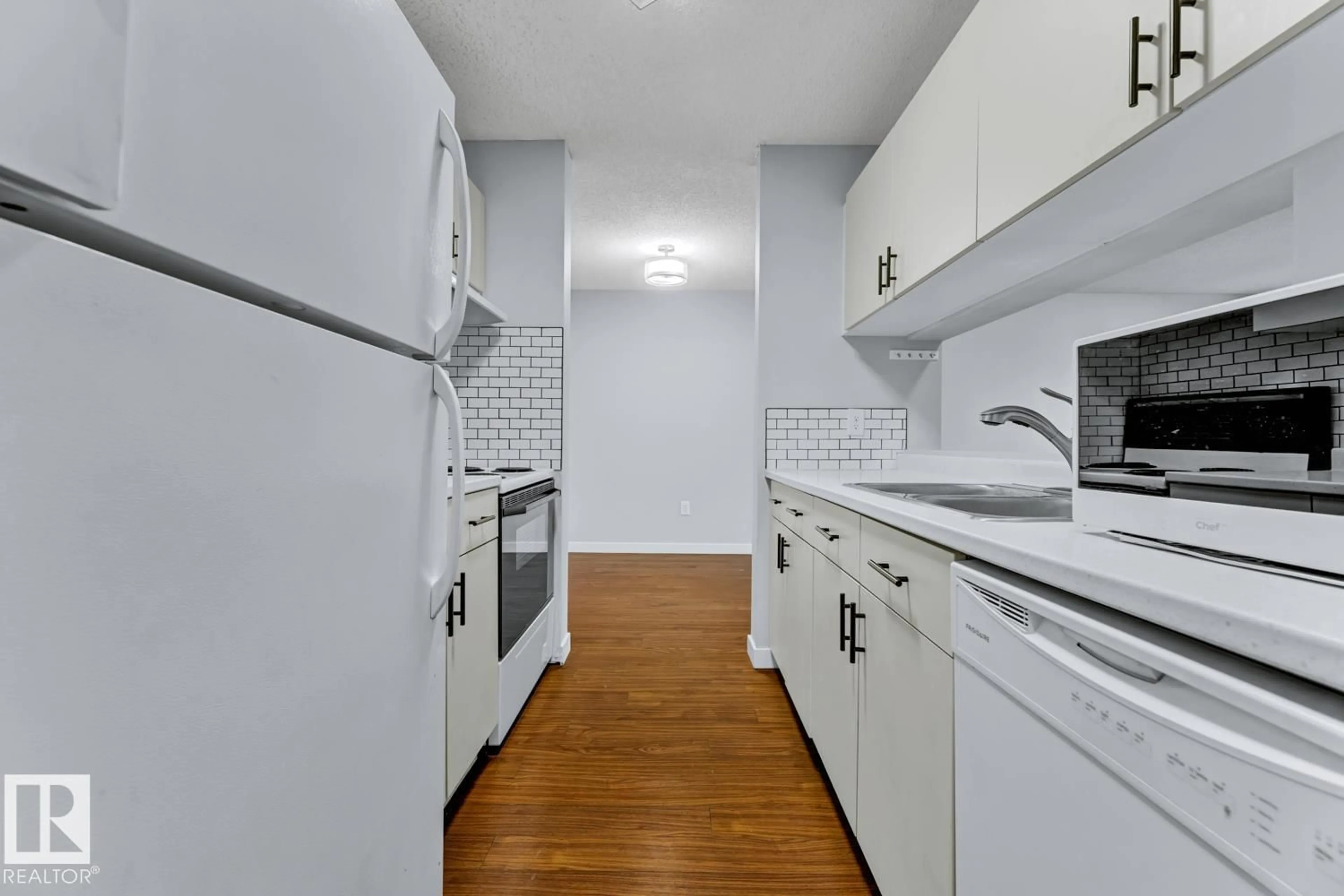 Standard kitchen, unknown for #105 - 2508 50 ST NW, Edmonton Alberta T6L6X9