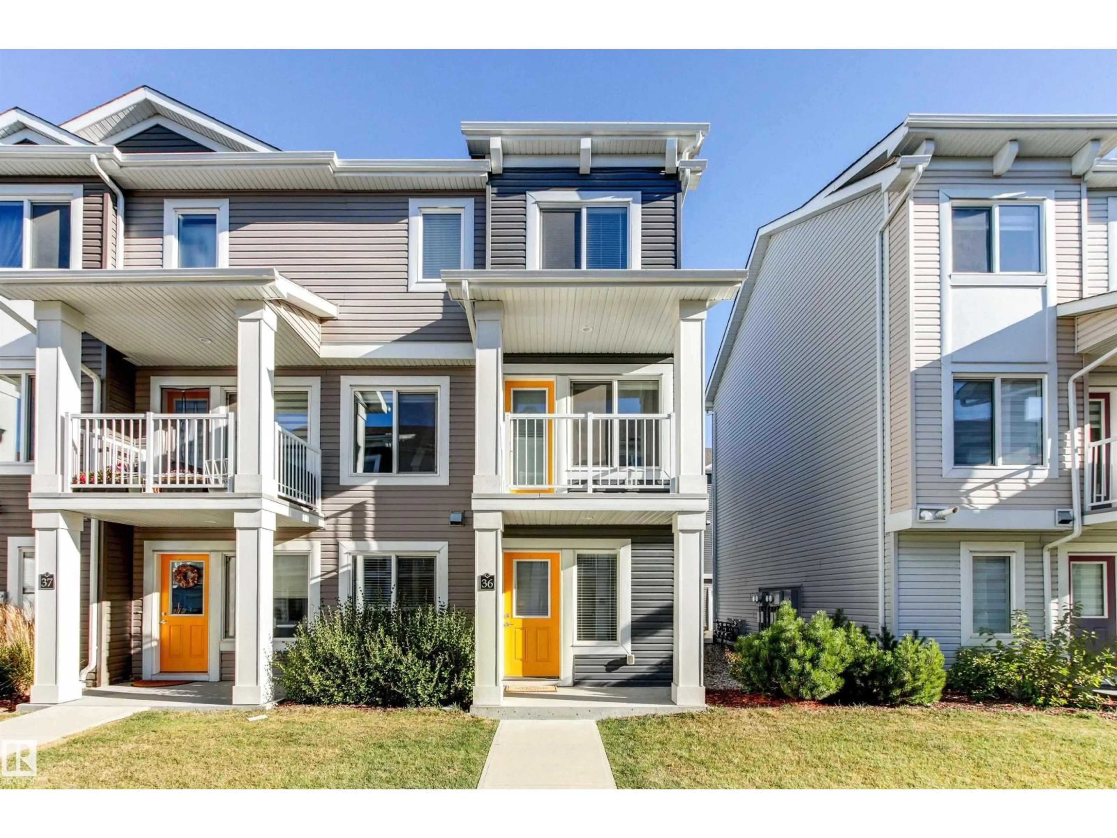 Home with vinyl exterior material, street for #36 - 330 BULYEA RD, Edmonton Alberta T6R0W8