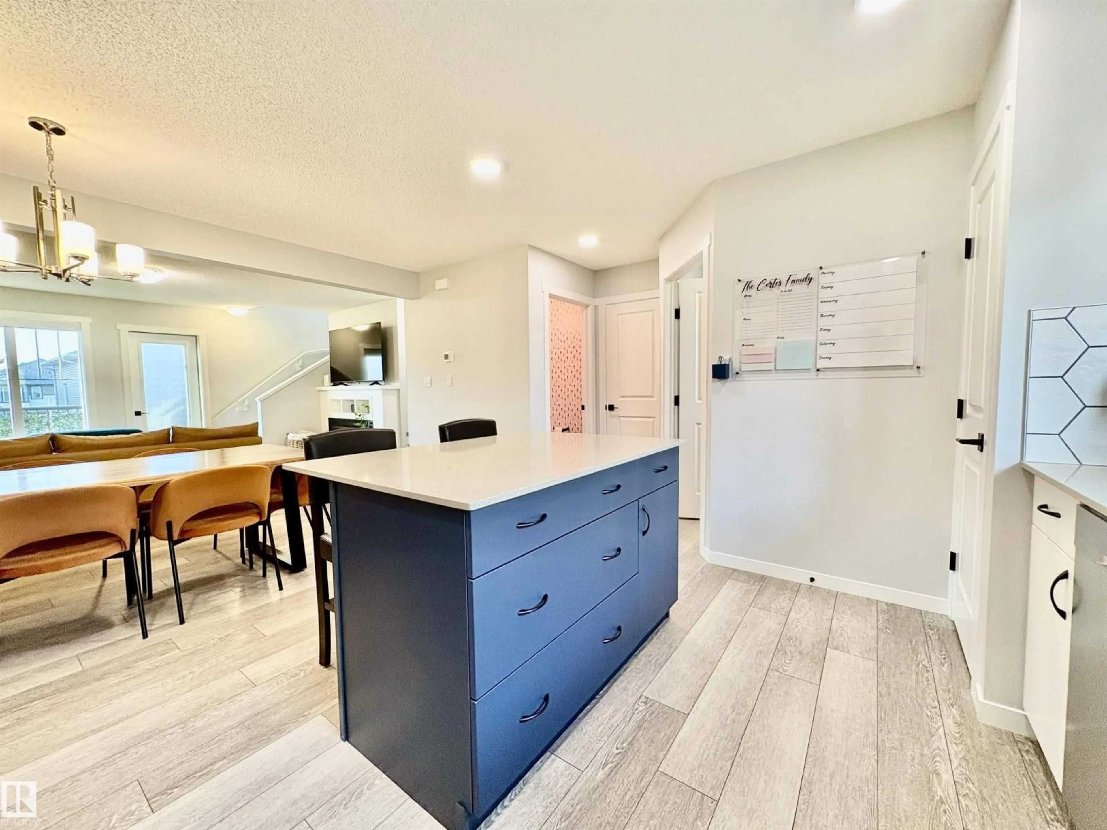 Open concept kitchen, ceramic/tile floor for 16 165 CY BECKER BV, Edmonton Alberta T5Y3R4