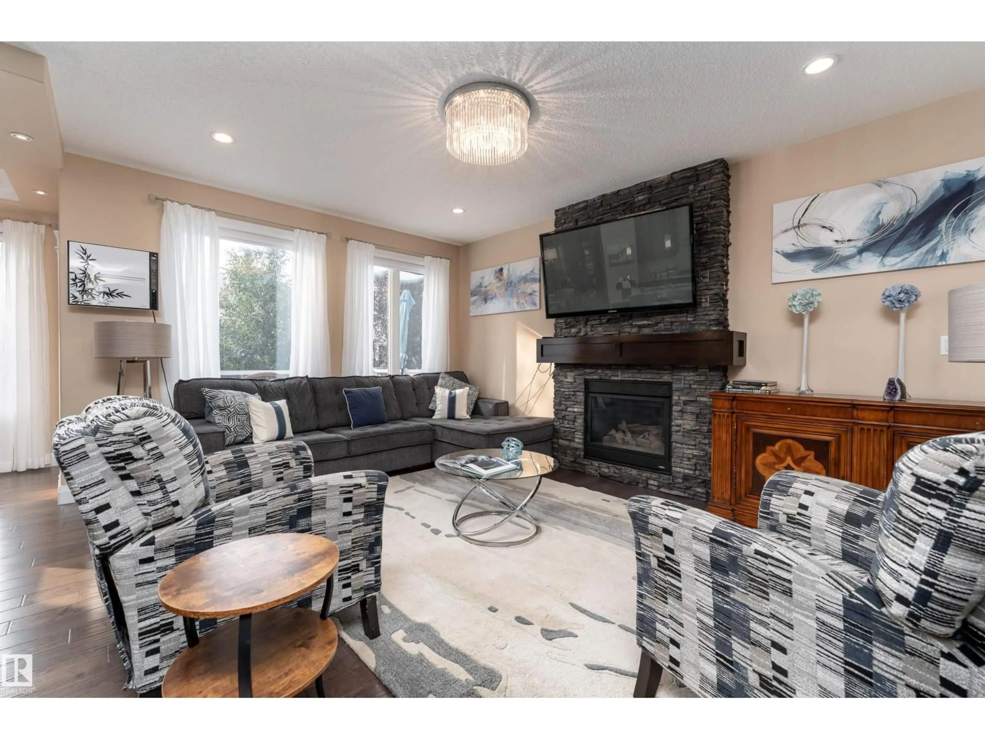 Living room with furniture, unknown for 2007 BLUE JAY CO, Edmonton Alberta T5S0J8
