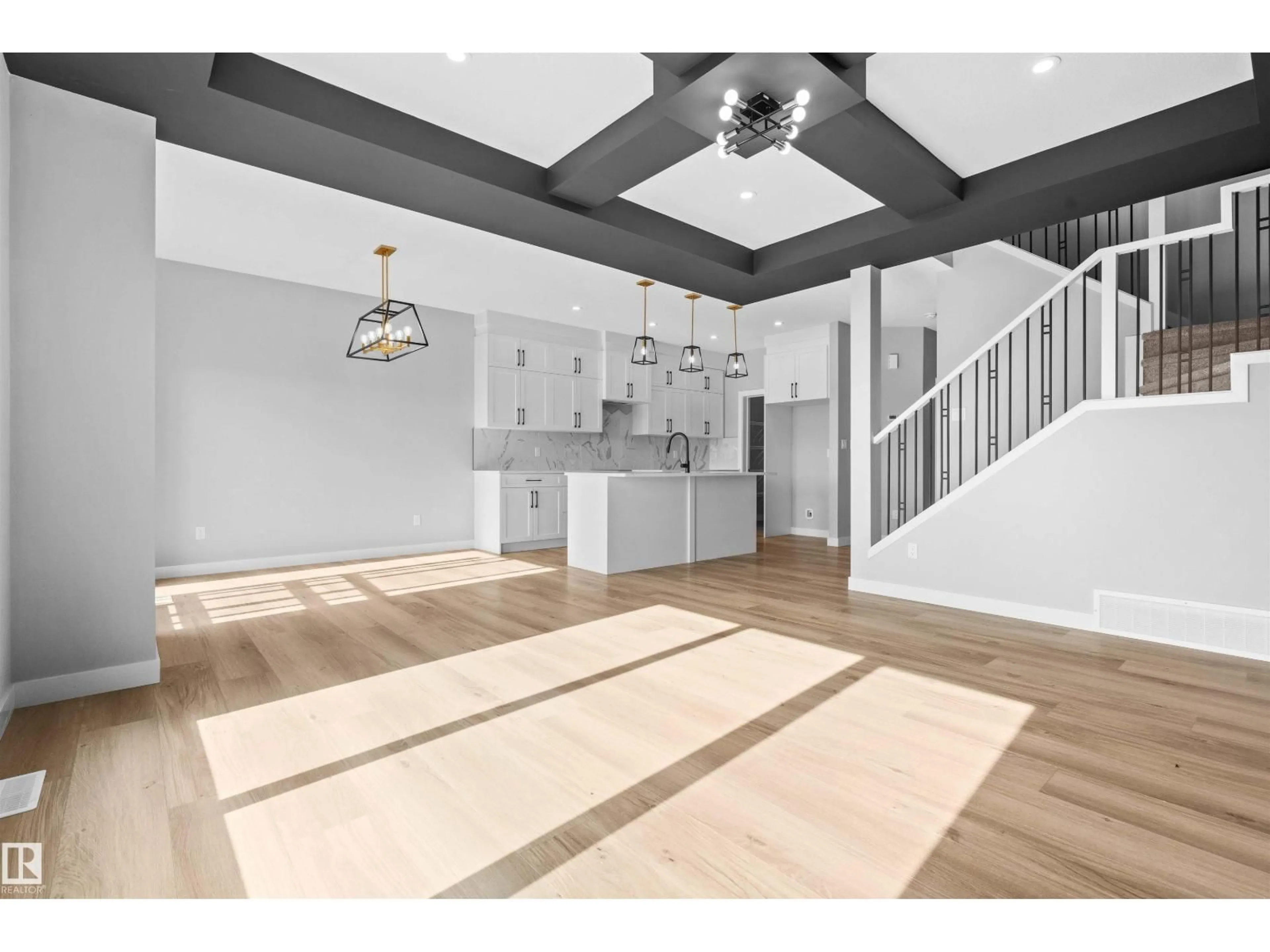 Open concept kitchen, unknown for 9613 89A ST, Morinville Alberta T8R0C5