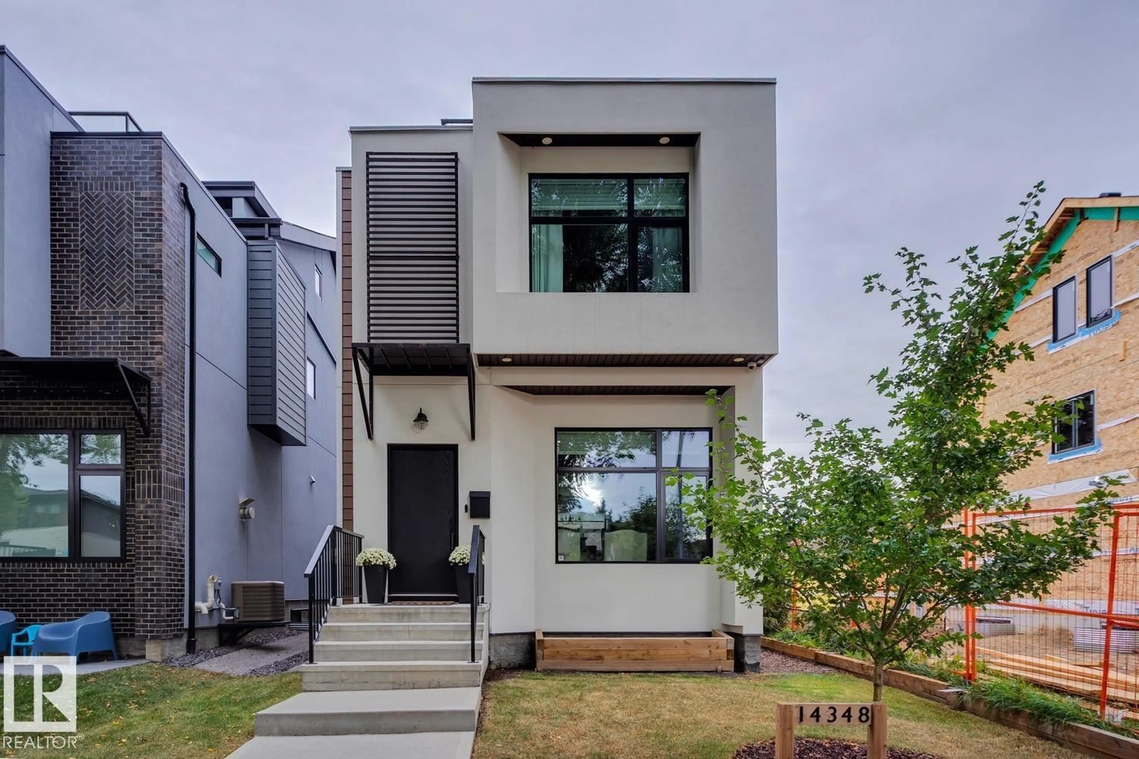 Home with brick exterior material, street for 14348 92A AV, Edmonton Alberta T5R5E4