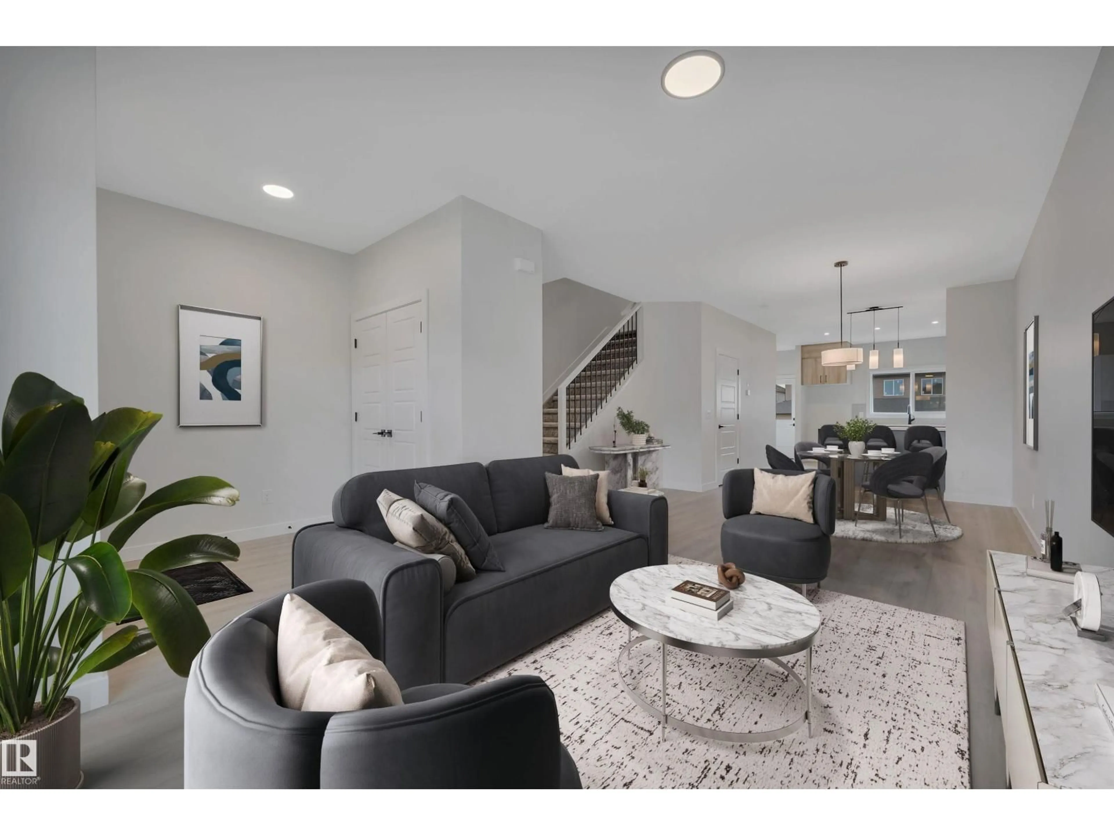 Living room with furniture, unknown for 207 WATTLE RD, Leduc Alberta T9E1L3