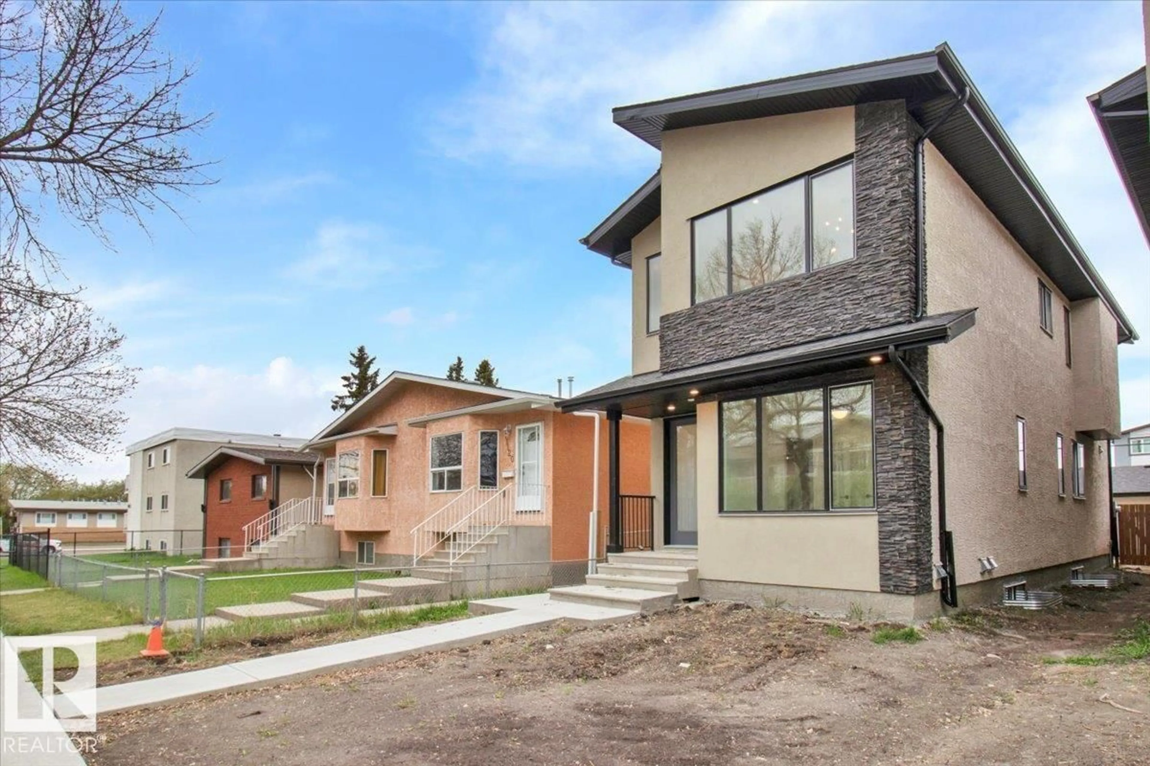Home with brick exterior material, street for NW - 11124 132 ST, Edmonton Alberta T5M1E5