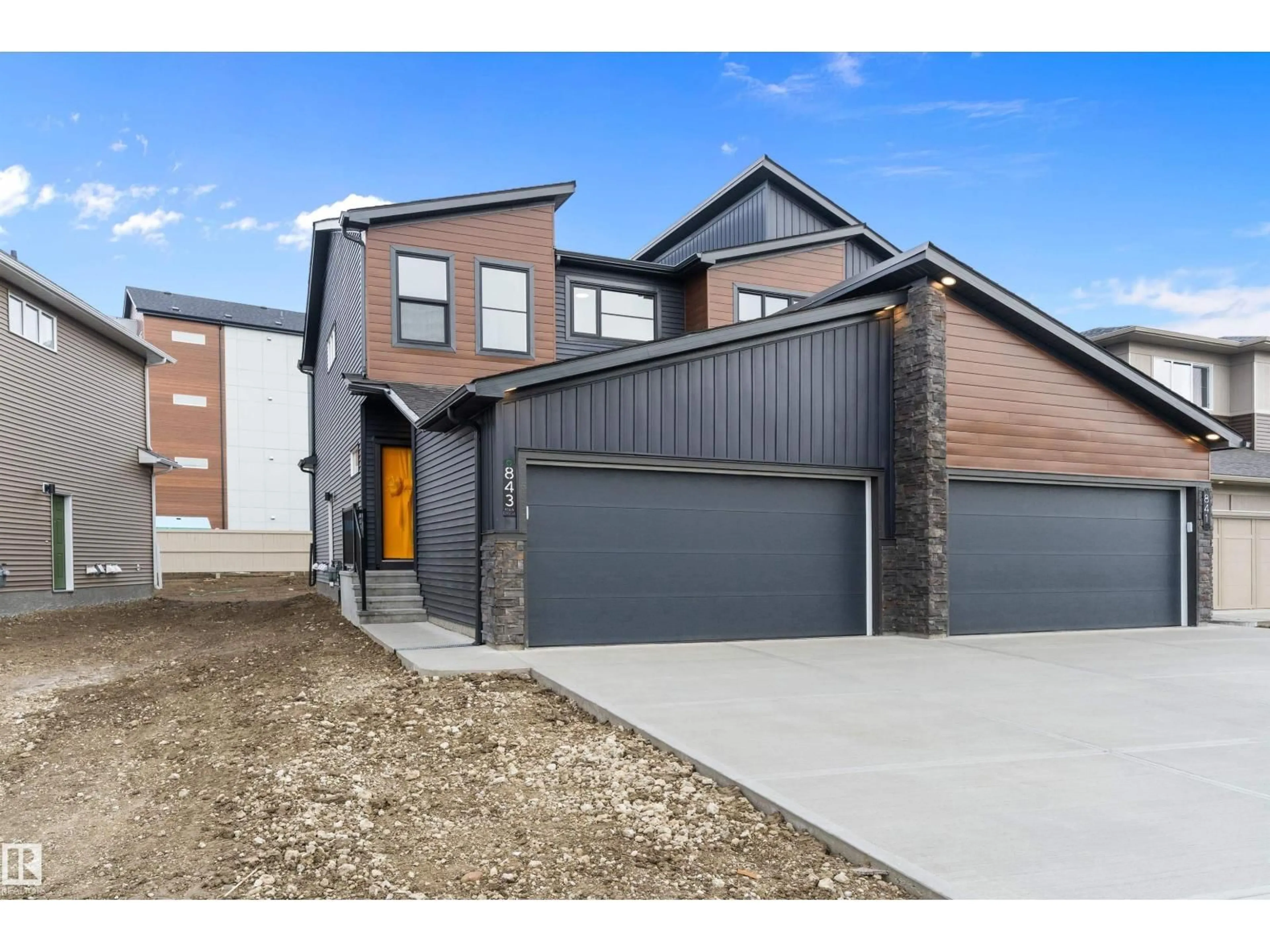 Home with brick exterior material, street for 843 ROWAN CL, Edmonton Alberta T6X1A2