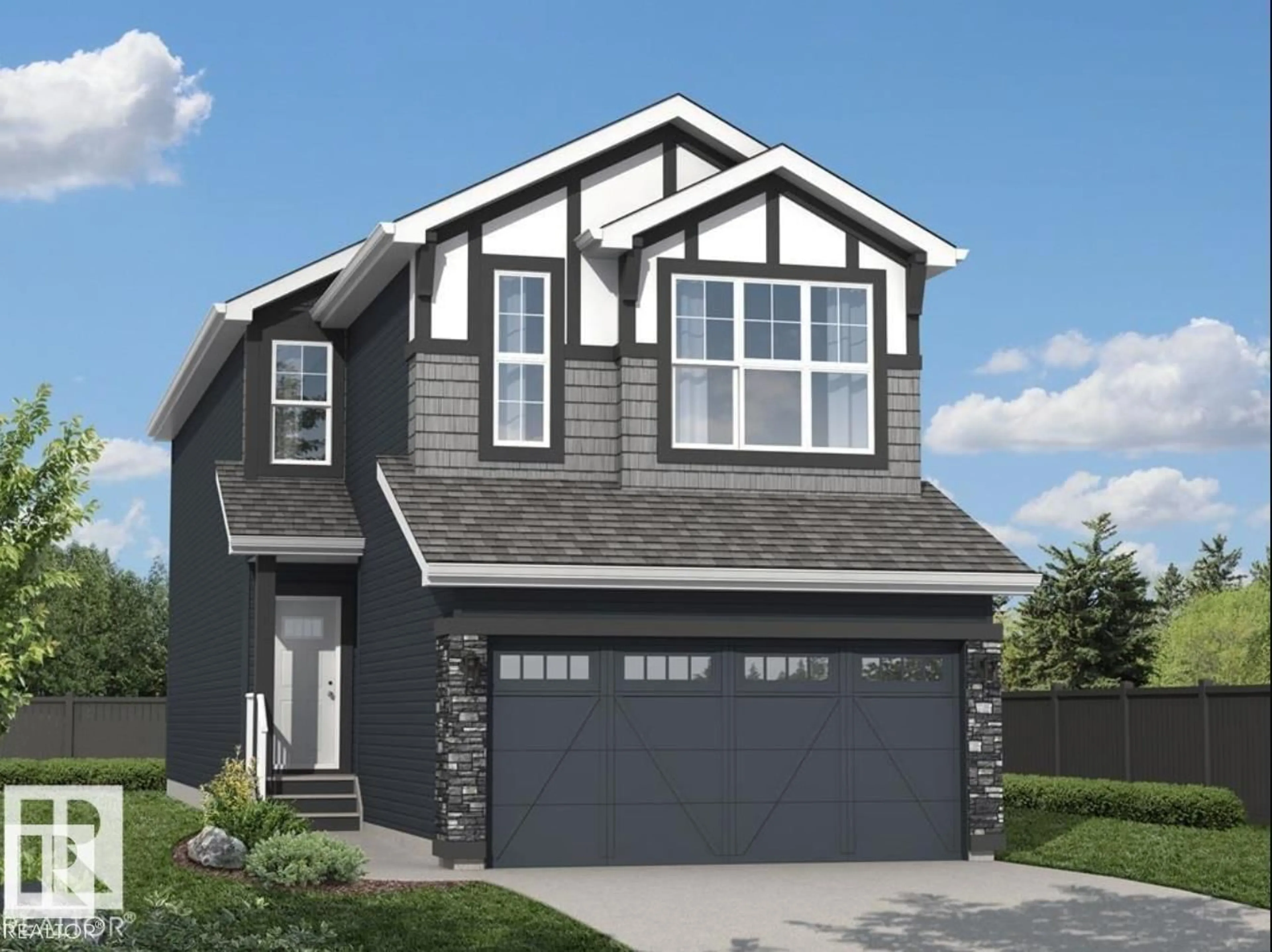 Home with vinyl exterior material, street for 2248 4 AV, Edmonton Alberta T0T0T0