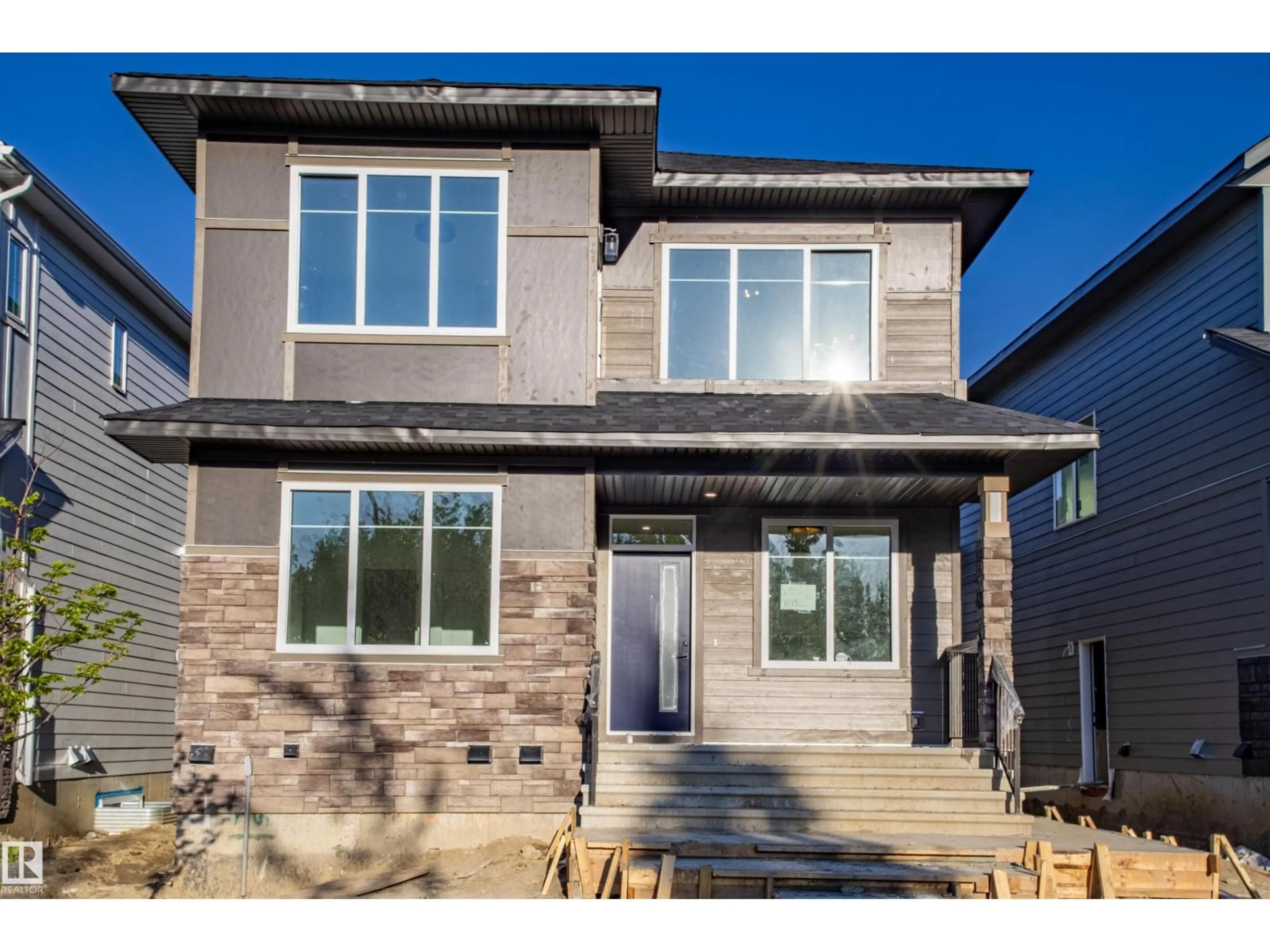 Home with brick exterior material, street for 6115 CRAWFORD DR, Edmonton Alberta T6W4L8