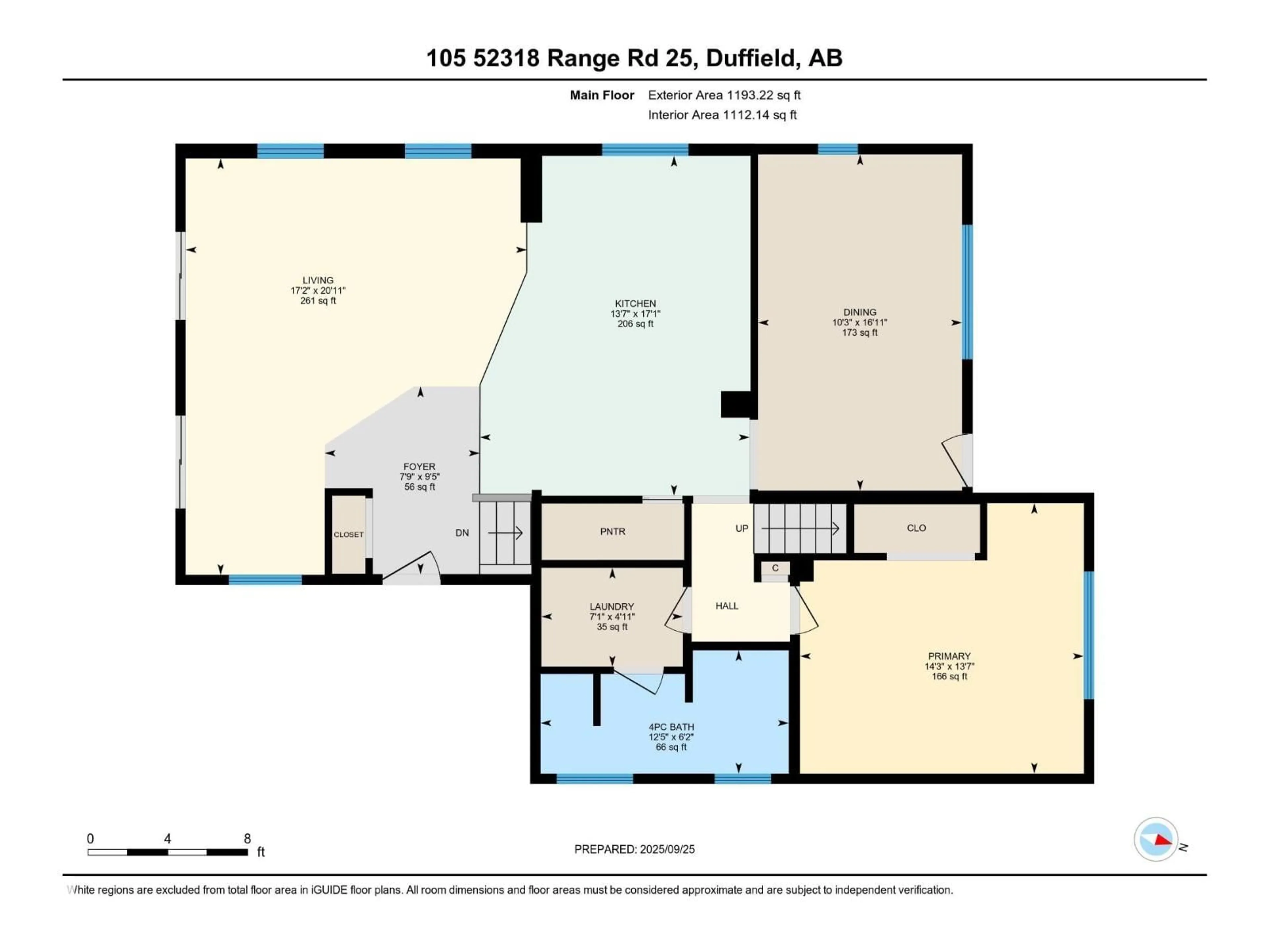 Floor plan for 105 52318 RGE ROAD 25, Rural Parkland County Alberta T7Y2M3
