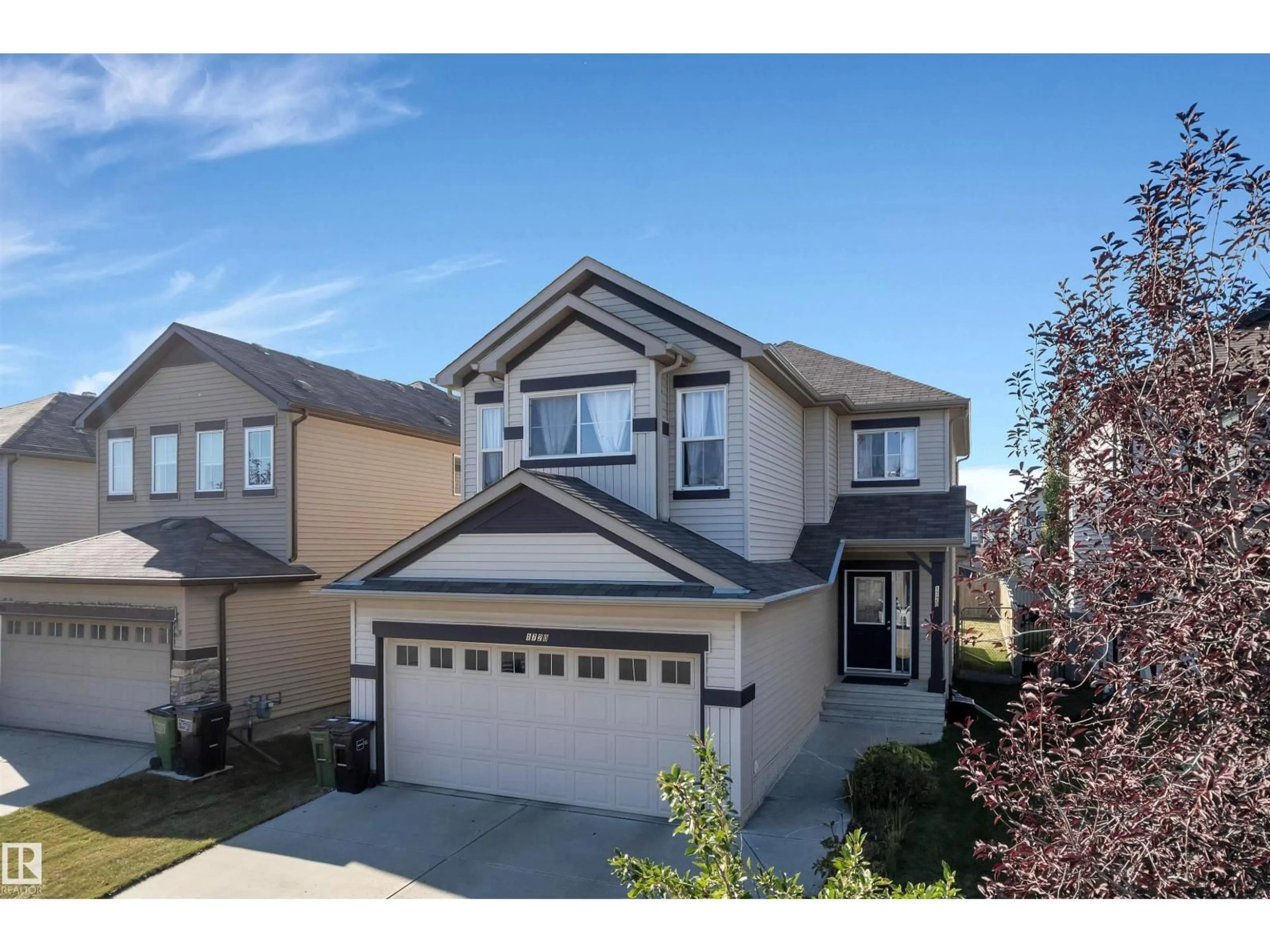 Home with vinyl exterior material, street for SW - 1720 59 ST, Edmonton Alberta T6X0W5