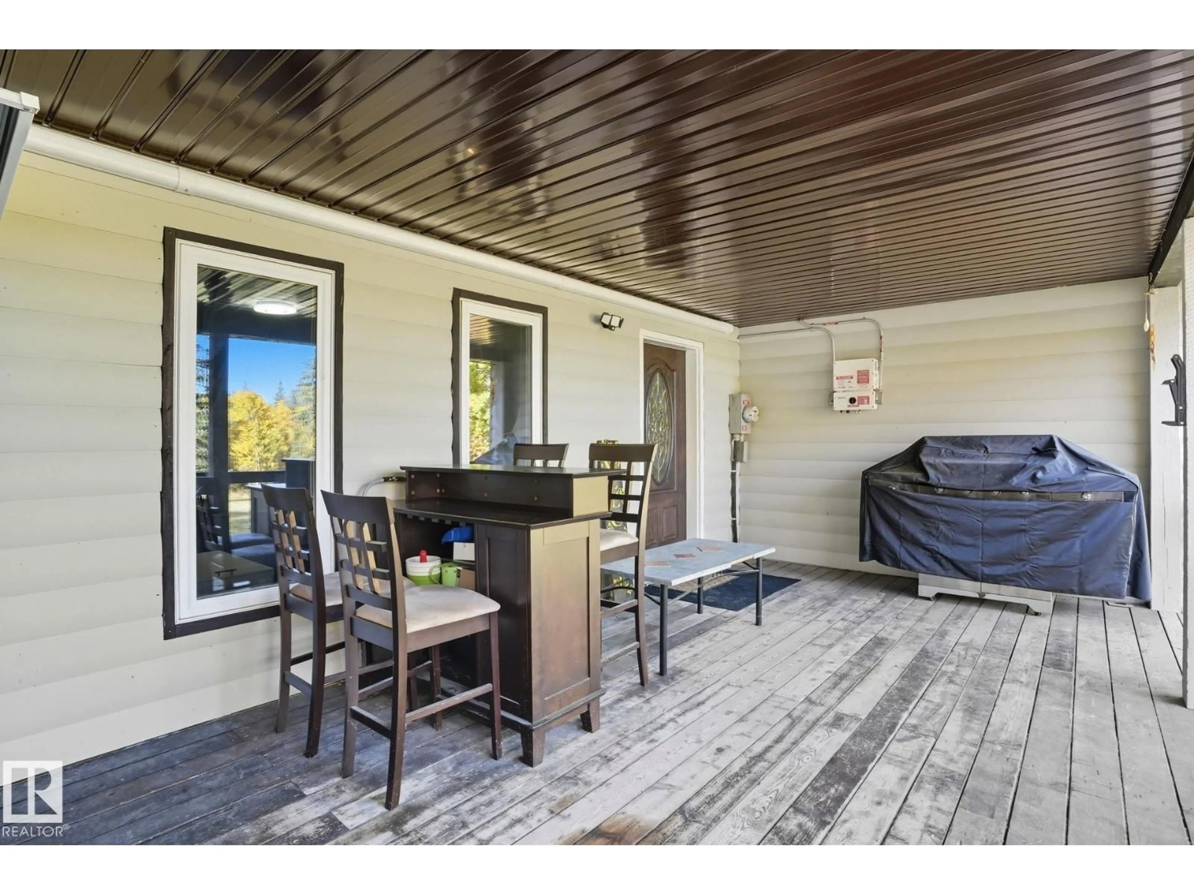 Patio, water/lake/river/ocean view for #32 - 56110 RGE ROAD 13, Rural Lac Ste. Anne County Alberta T0E1V0