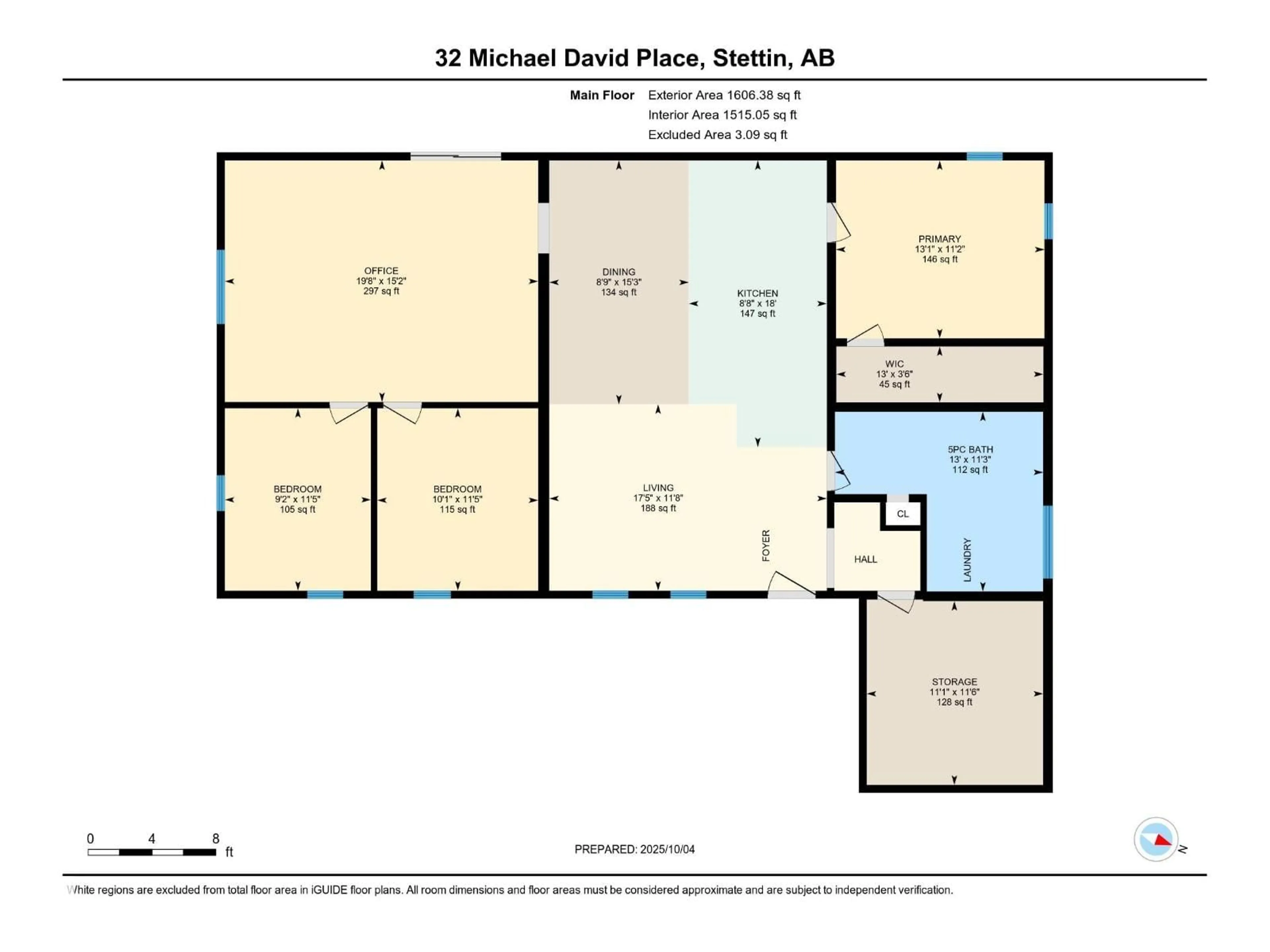 Floor plan for #32 - 56110 RGE ROAD 13, Rural Lac Ste. Anne County Alberta T0E1V0