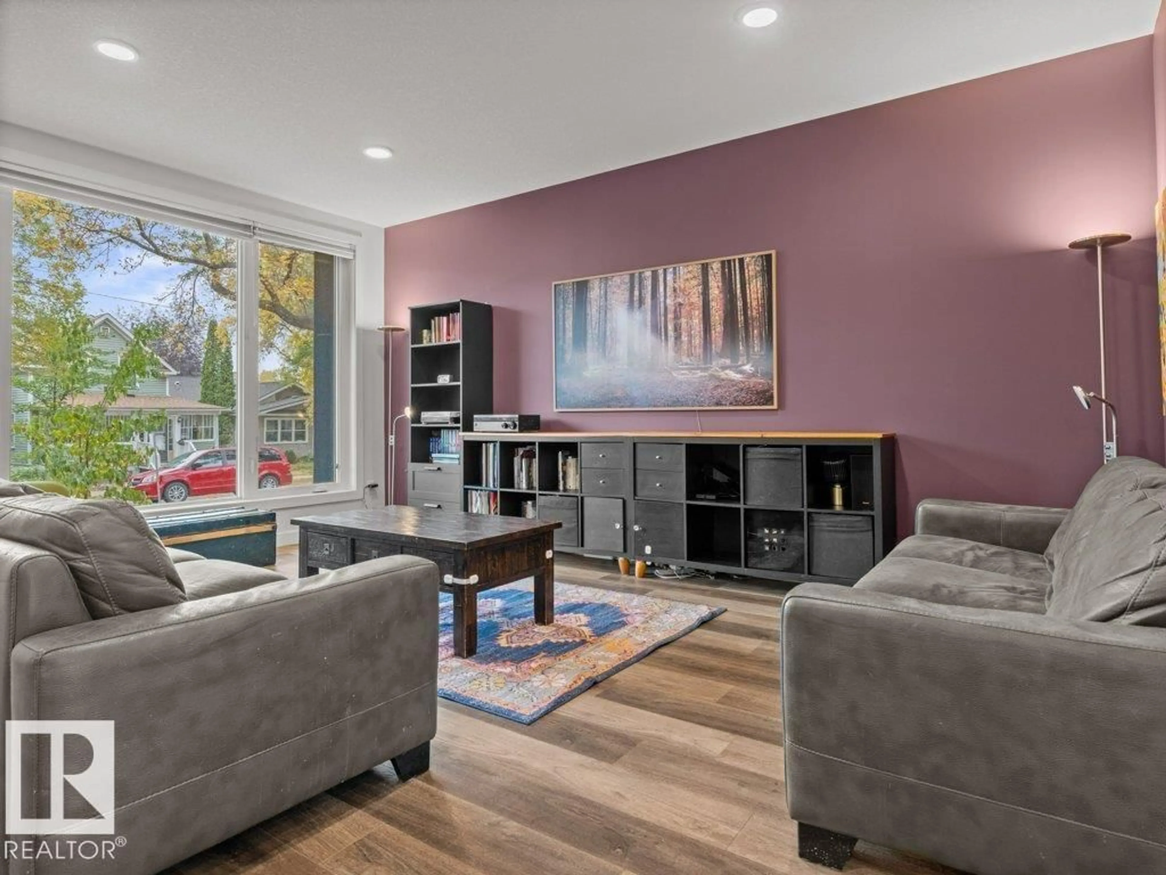 Living room with furniture, unknown for 9817 77 AVE, Edmonton Alberta T6E1M3