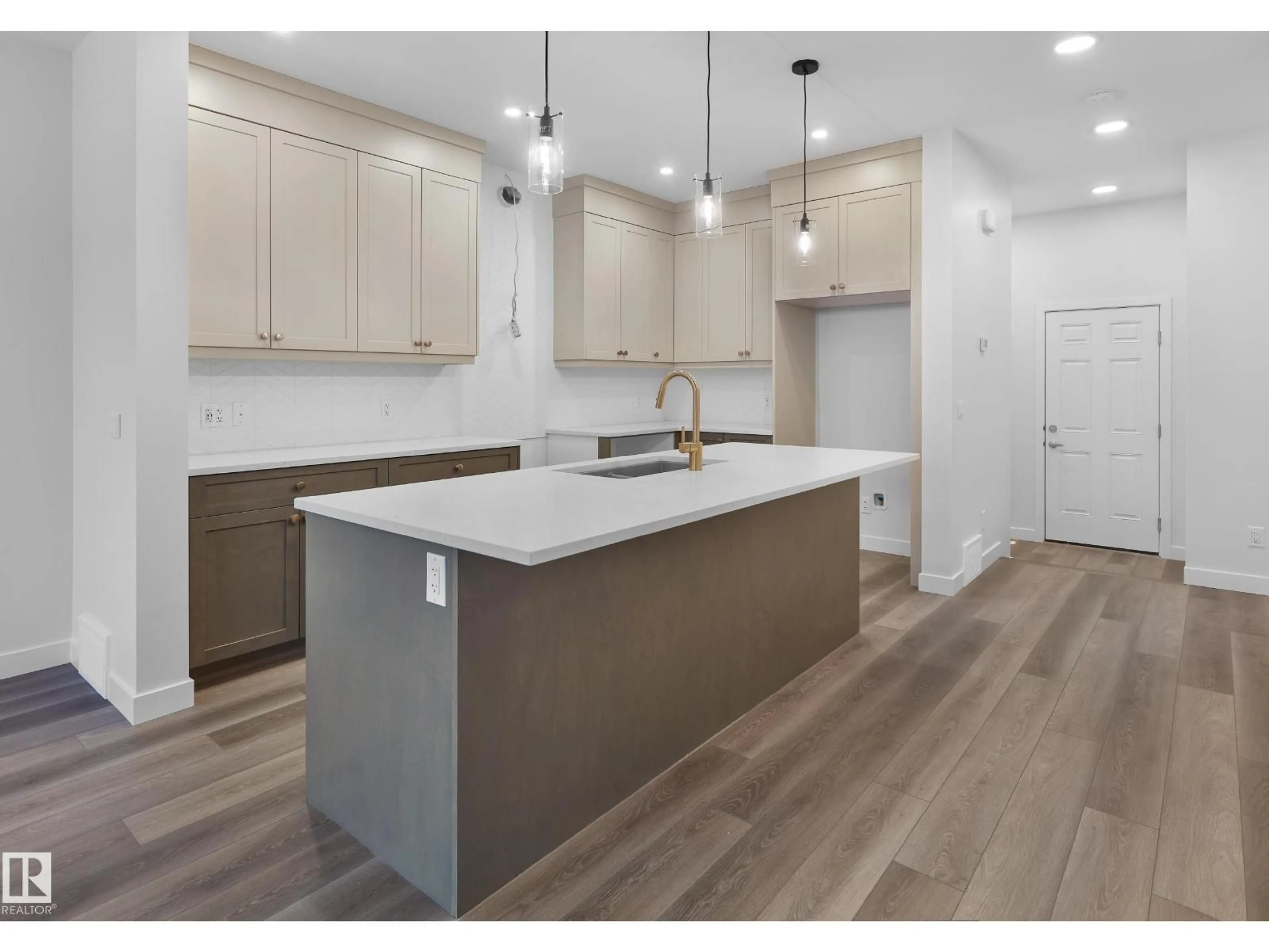 Open concept kitchen, unknown for 9088 ELVES LO, Edmonton Alberta T6M3G4
