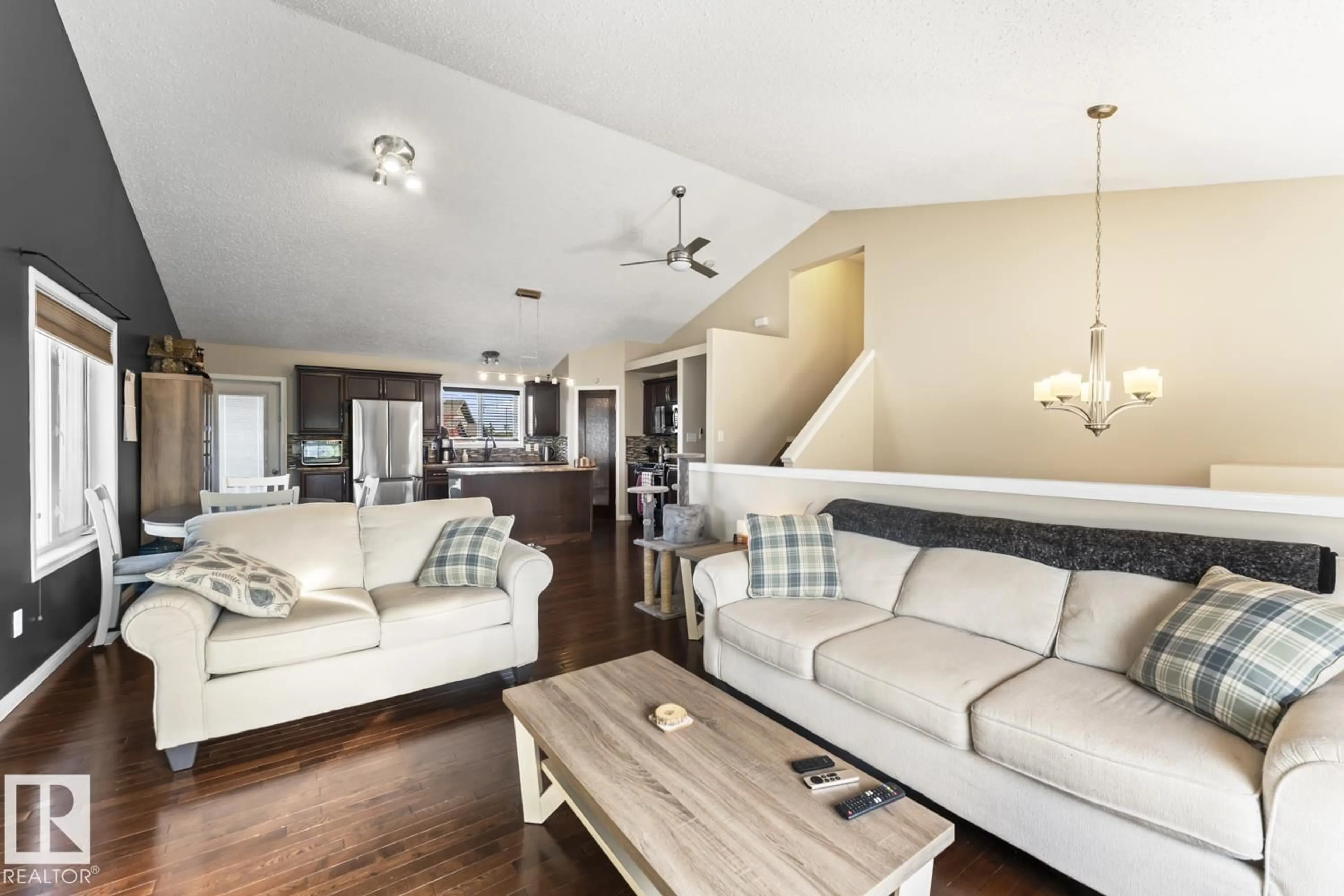 Living room with furniture, unknown for 708 GROUSE CL, Cold Lake Alberta T9M0A5