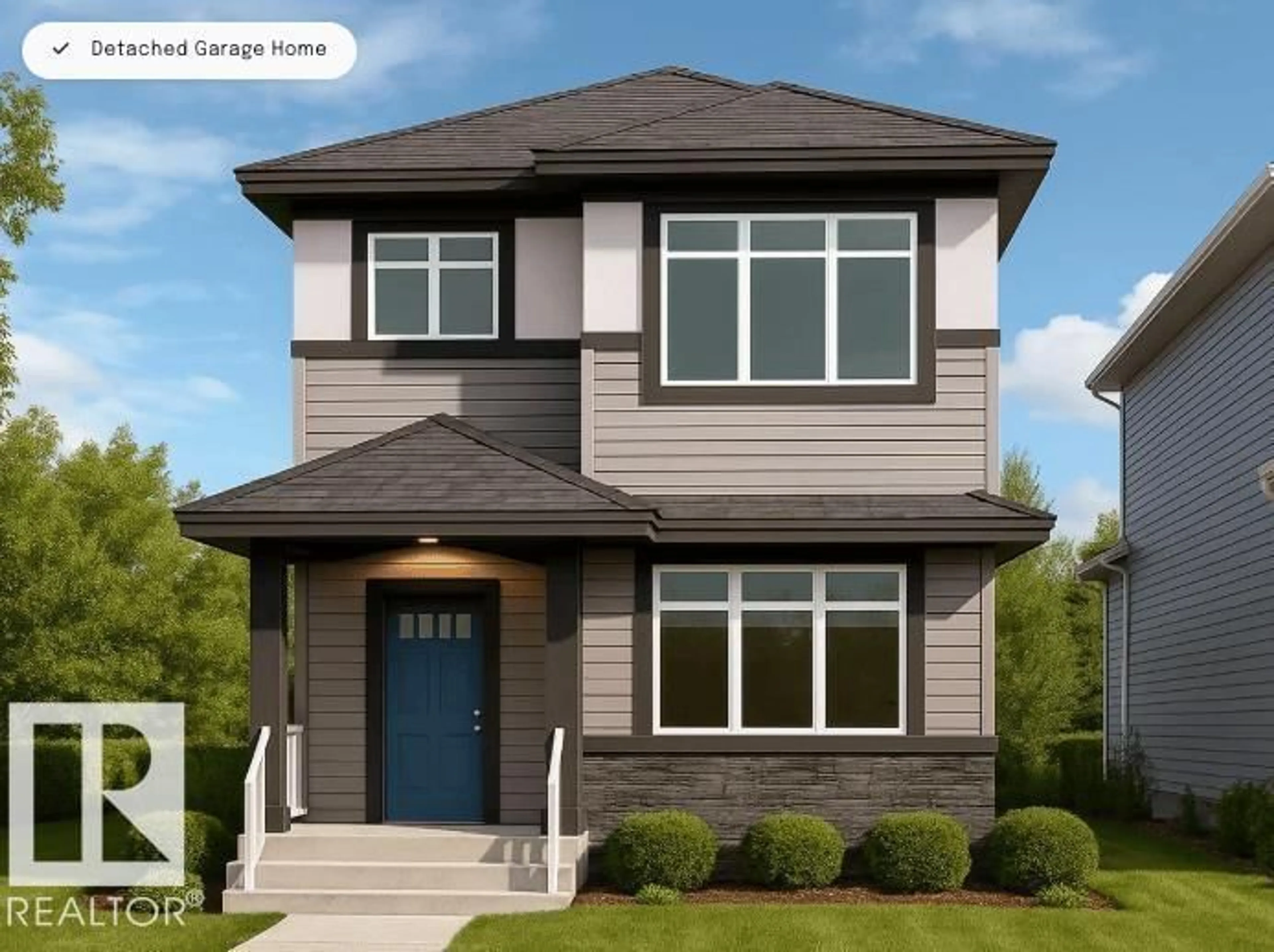 Home with brick exterior material, street for 760 MATTSON DR, Edmonton Alberta T6X1A3