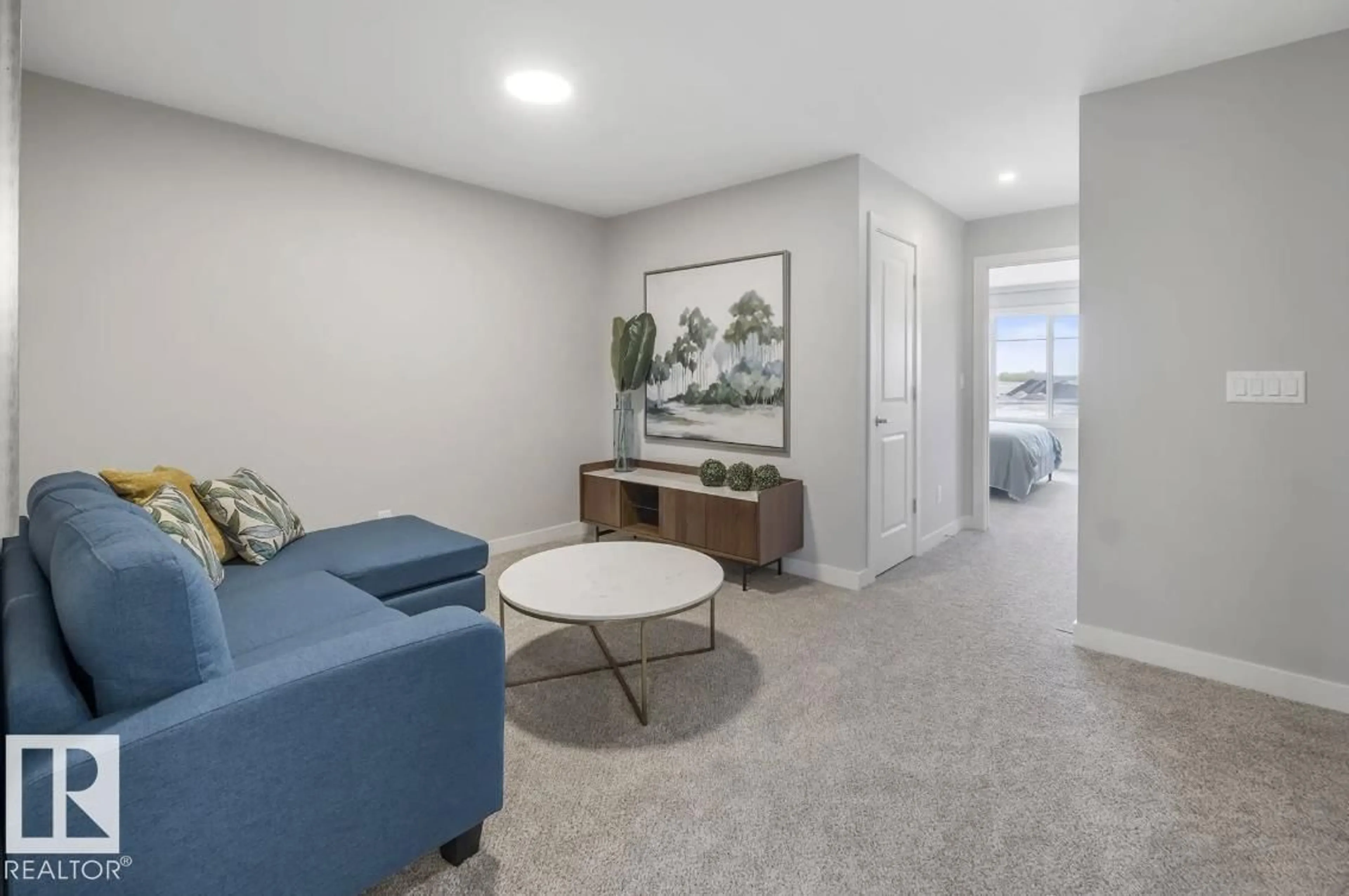 Living room with furniture, unknown for 760 MATTSON DR, Edmonton Alberta T6X1A3