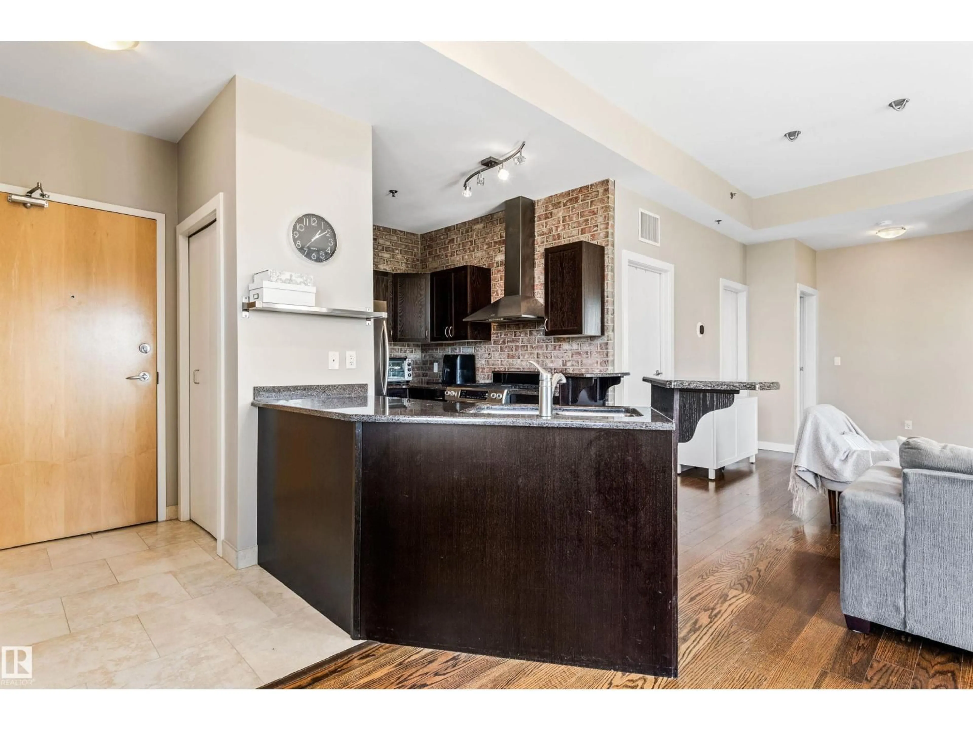 Open concept kitchen, unknown for 403 - 8223 99 ST, Edmonton Alberta T6E3T1