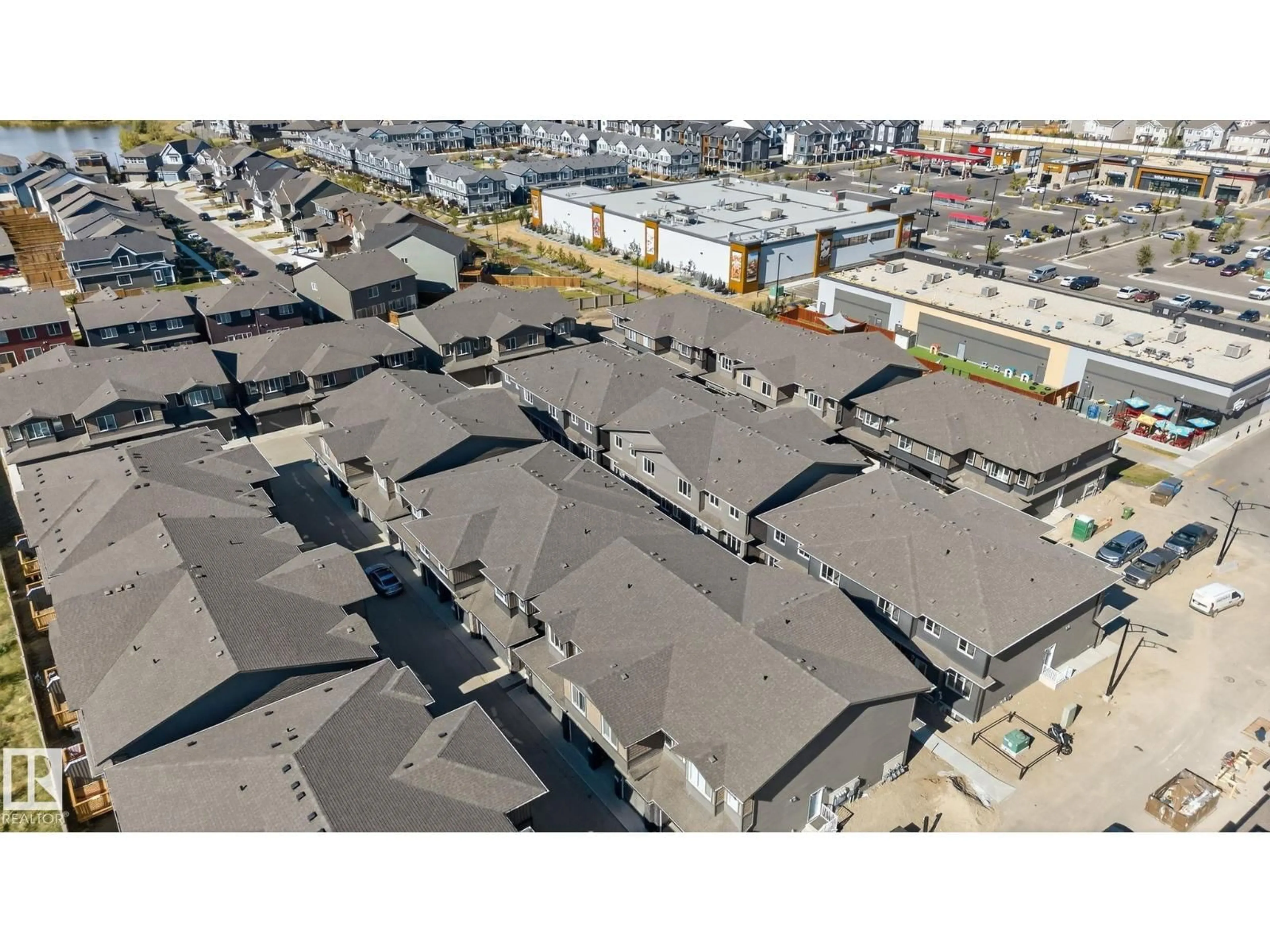 A pic from outside/outdoor area/front of a property/back of a property/a pic from drone, street for #35 - 2710 66 ST, Edmonton Alberta T6X3H4