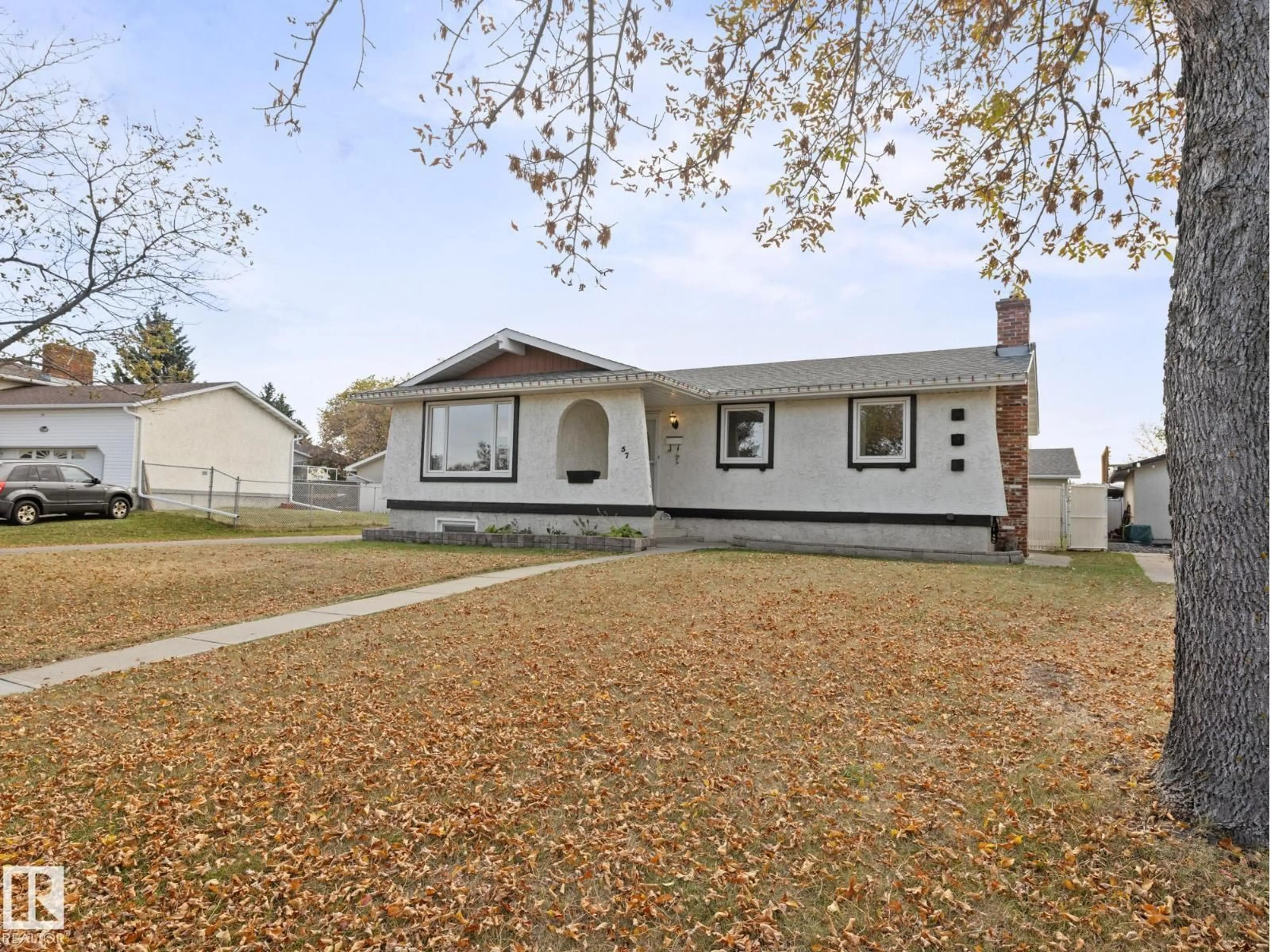 Home with vinyl exterior material, street for 57 NOOTKA RD, Leduc Alberta T9E4J8