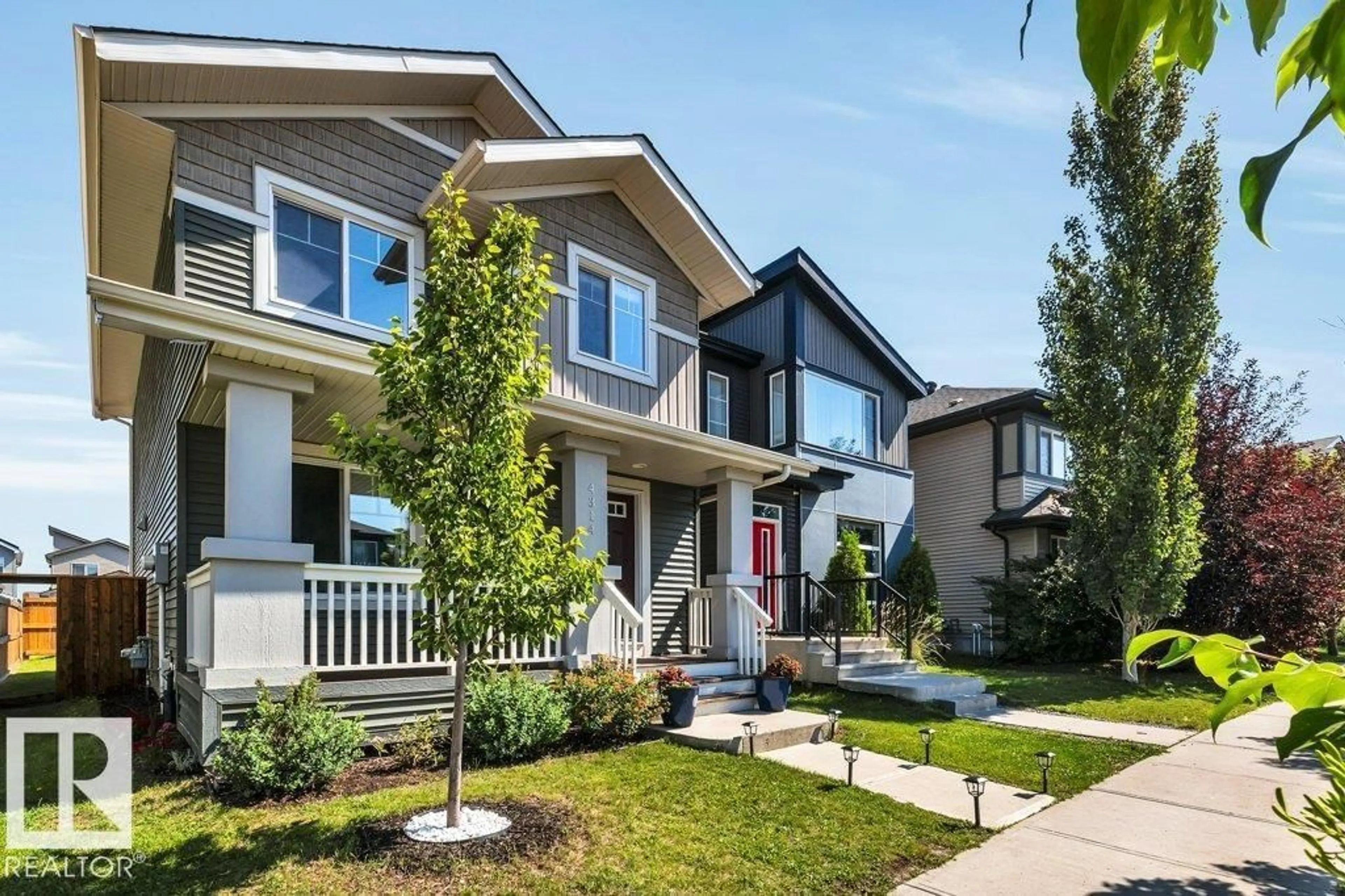 Home with vinyl exterior material, street for 4314 PROWSE LINK, Edmonton Alberta T6W3A7