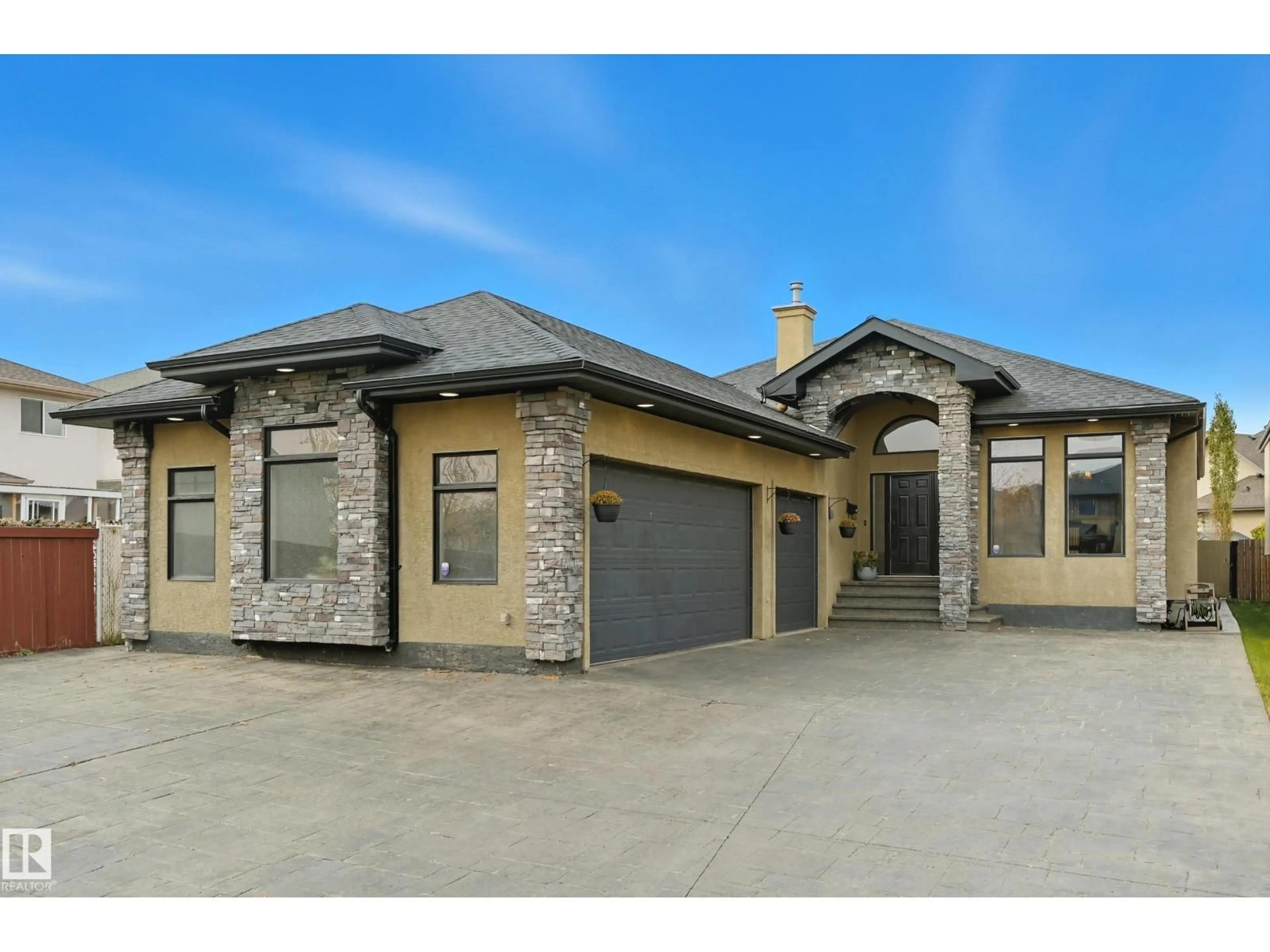 Home with brick exterior material, building for NW - 16412 73 ST, Edmonton Alberta T5Z3Y3