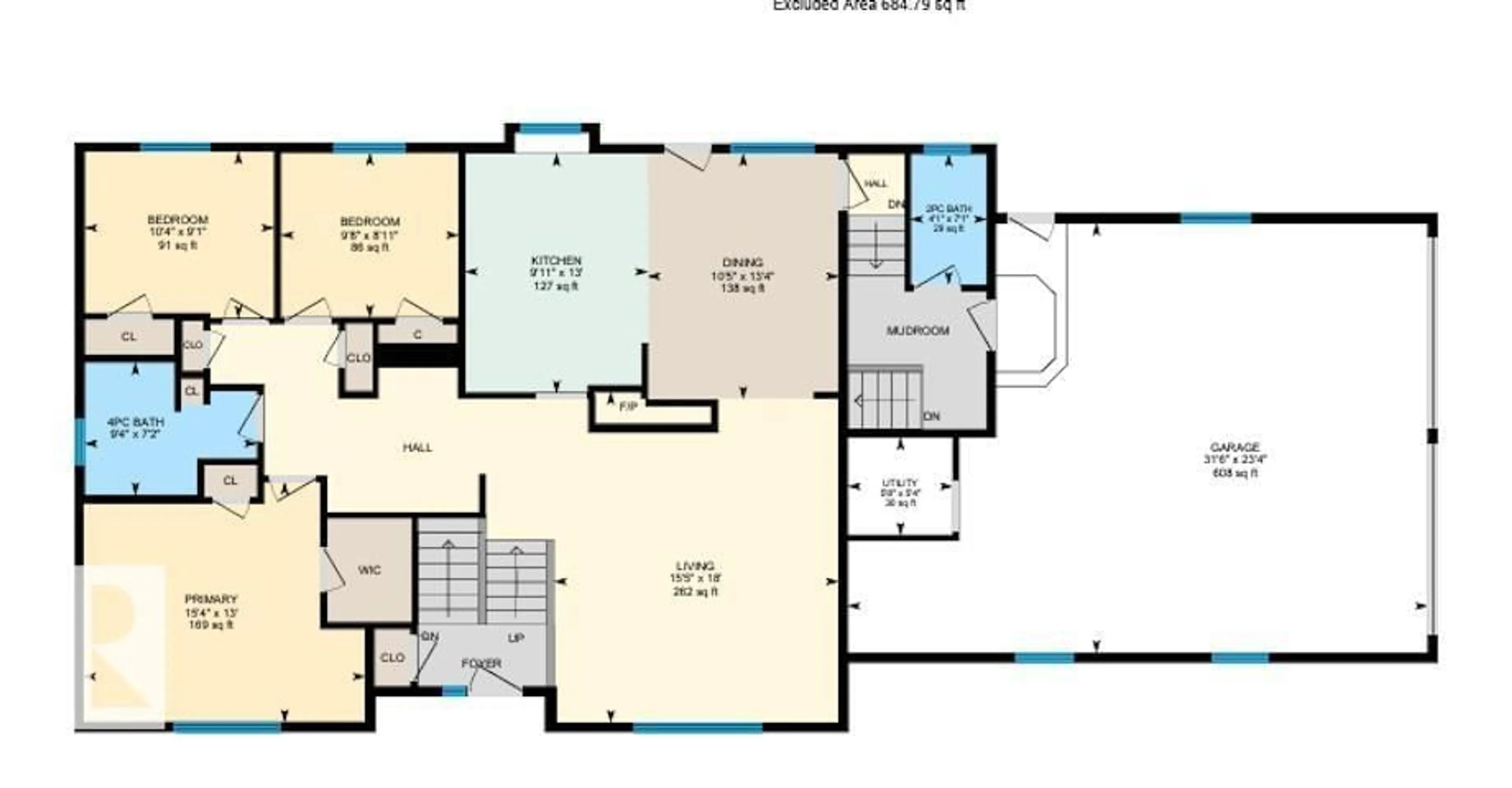 Floor plan for 48503 RANGE ROAD 263, Rural Leduc County Alberta T0C0V0