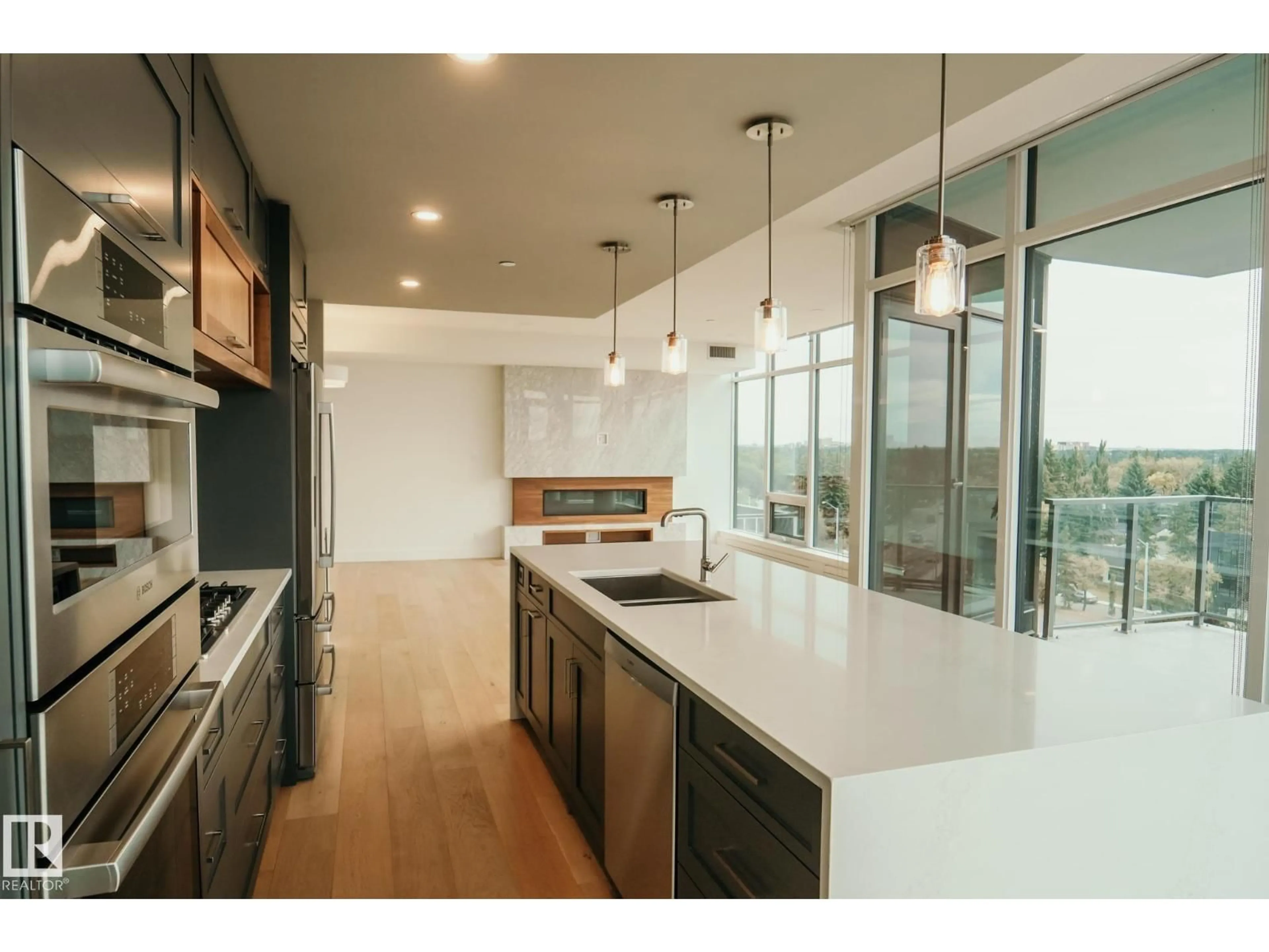 Open concept kitchen, unknown for #701 - 14105 WEST BLOCK DR, Edmonton Alberta T5N1L5