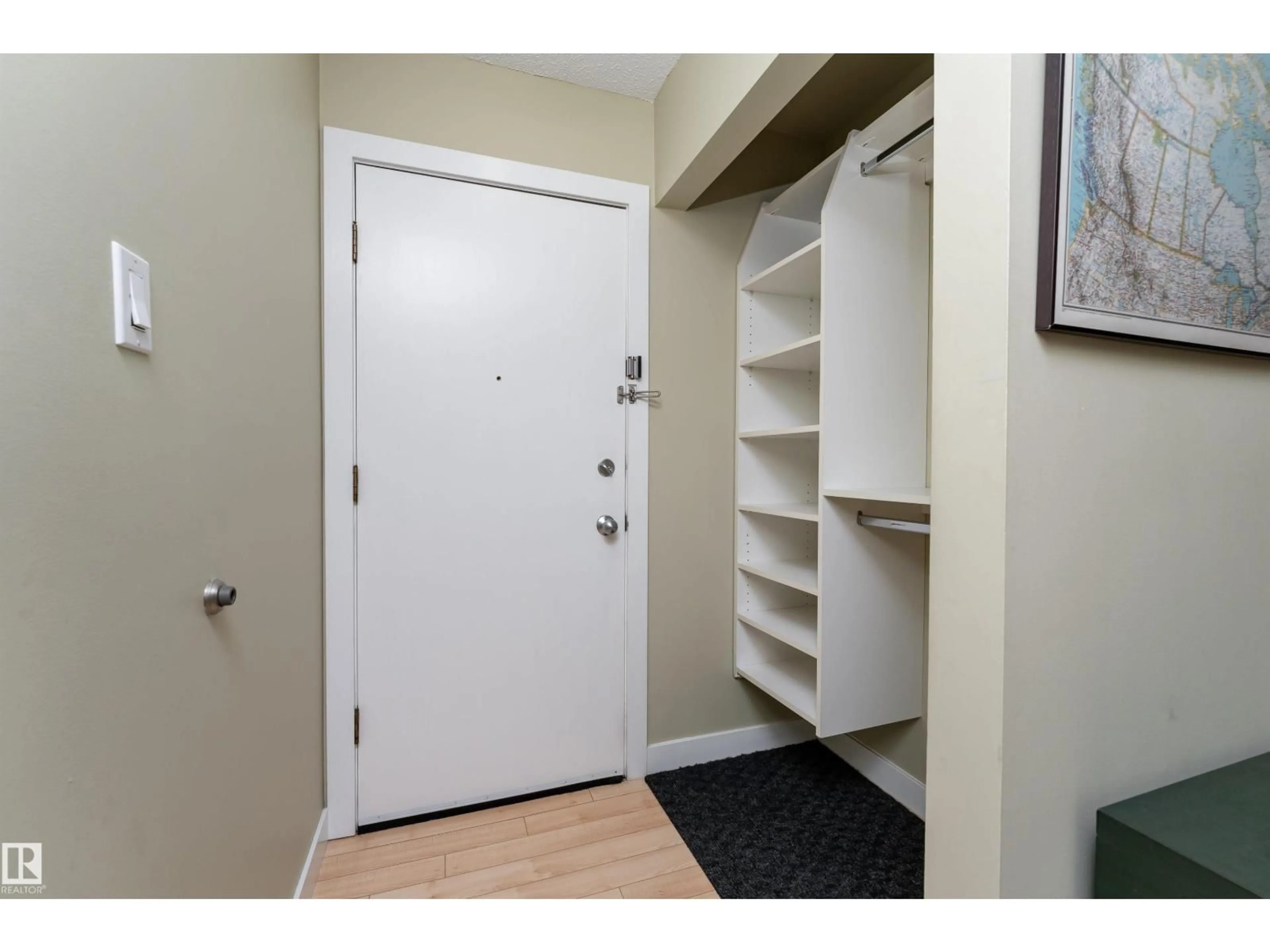Storage room or clothes room or walk-in closet for #201 - 11019 107 ST, Edmonton Alberta T5H2Z6