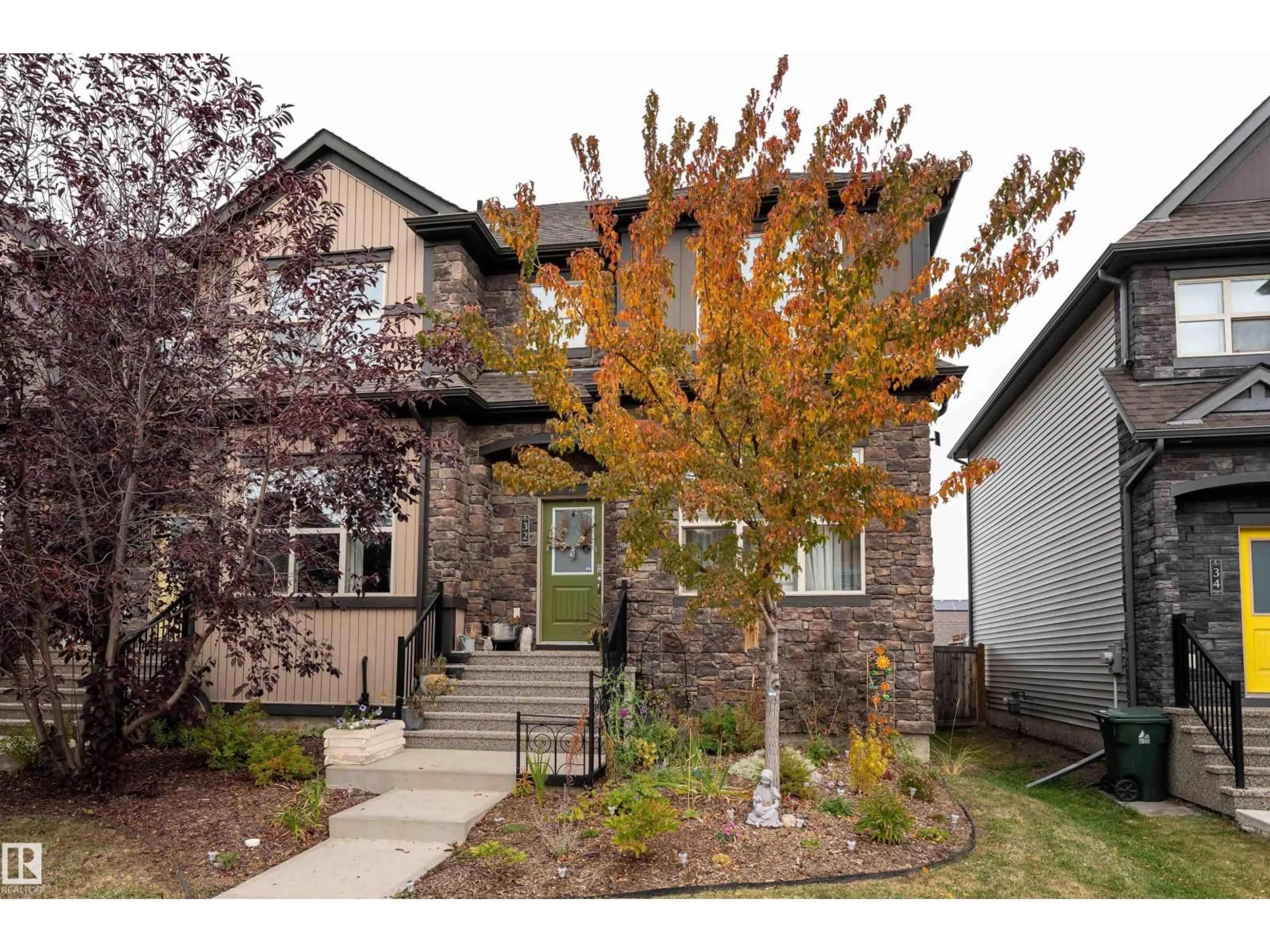 Home with brick exterior material, street for 32 GREENBURY CL, Spruce Grove Alberta T7X0A7