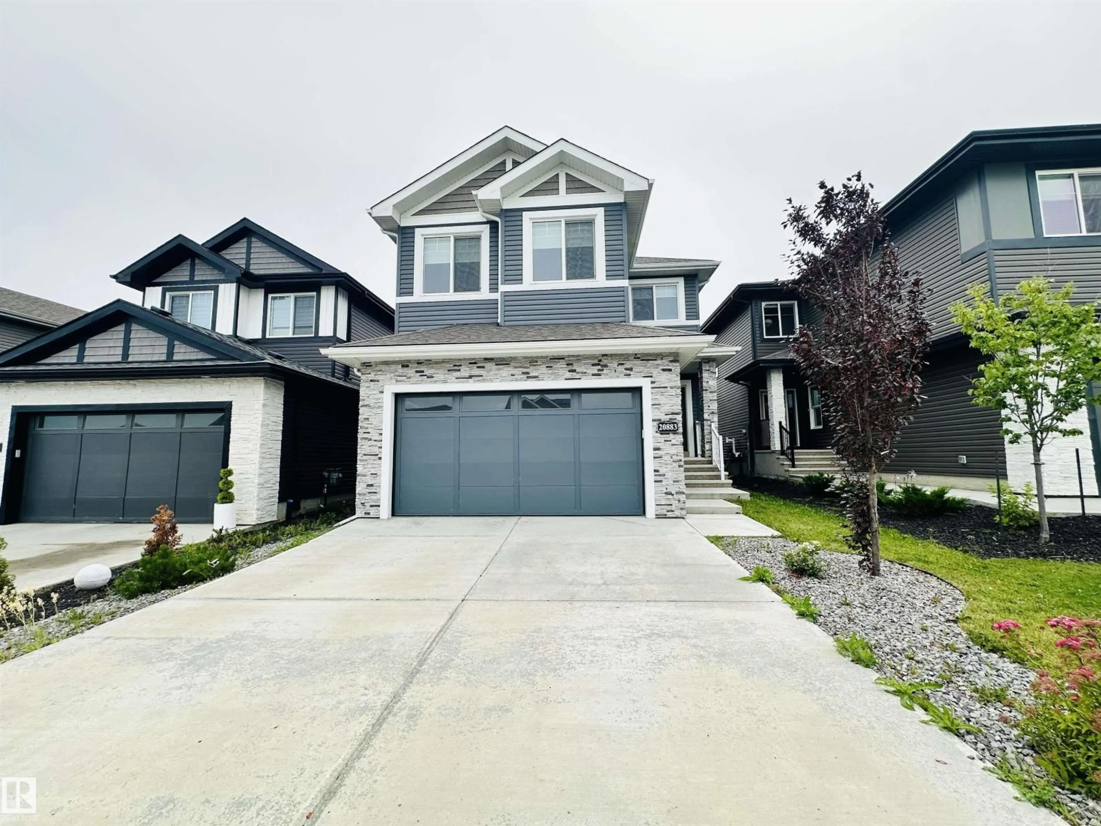 A pic from outside/outdoor area/front of a property/back of a property/a pic from drone, street for 20883 131 AV, Edmonton Alberta T5S0P1