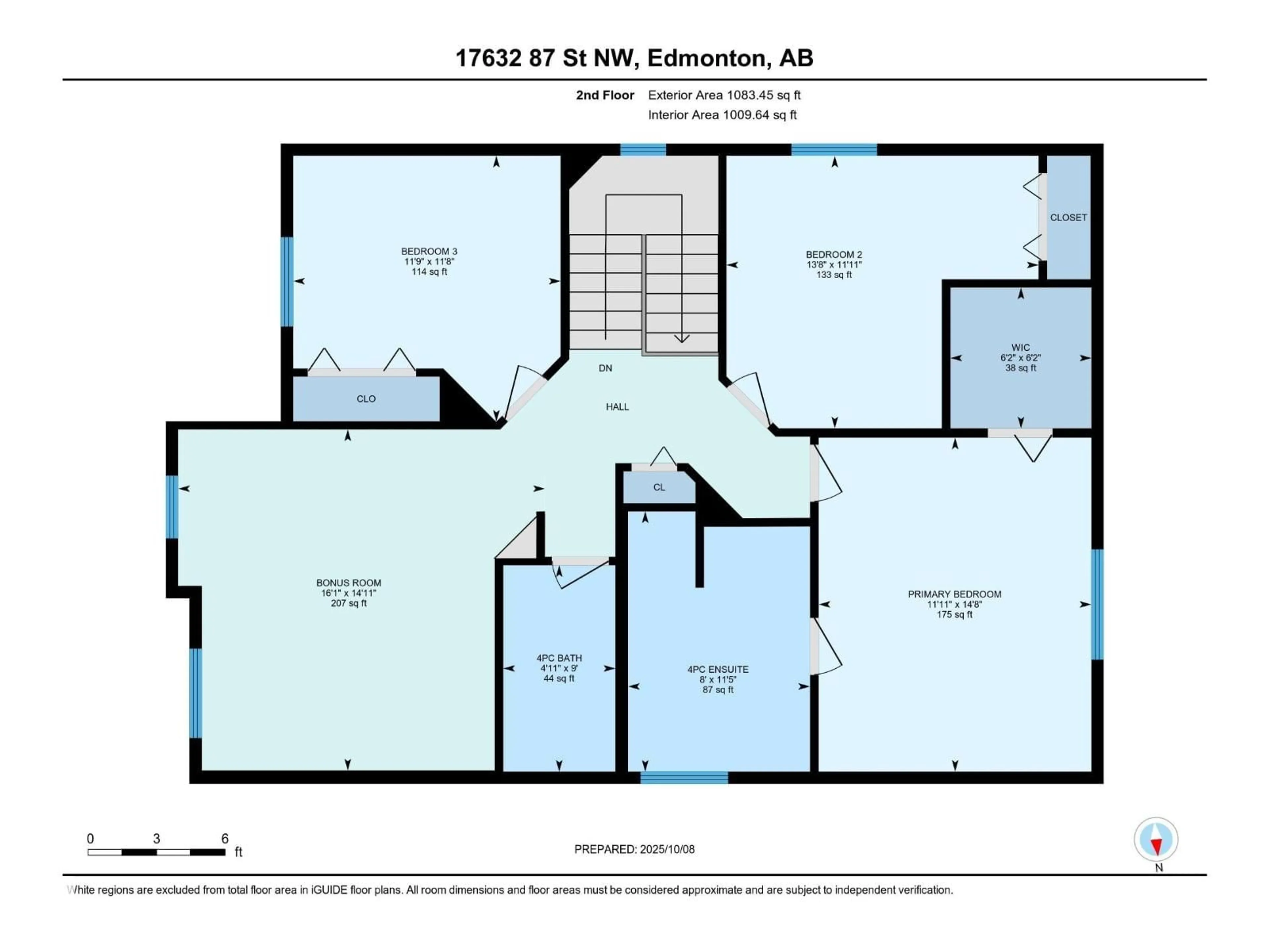 Floor plan for 17632 87 ST, Edmonton Alberta T5Z0A4