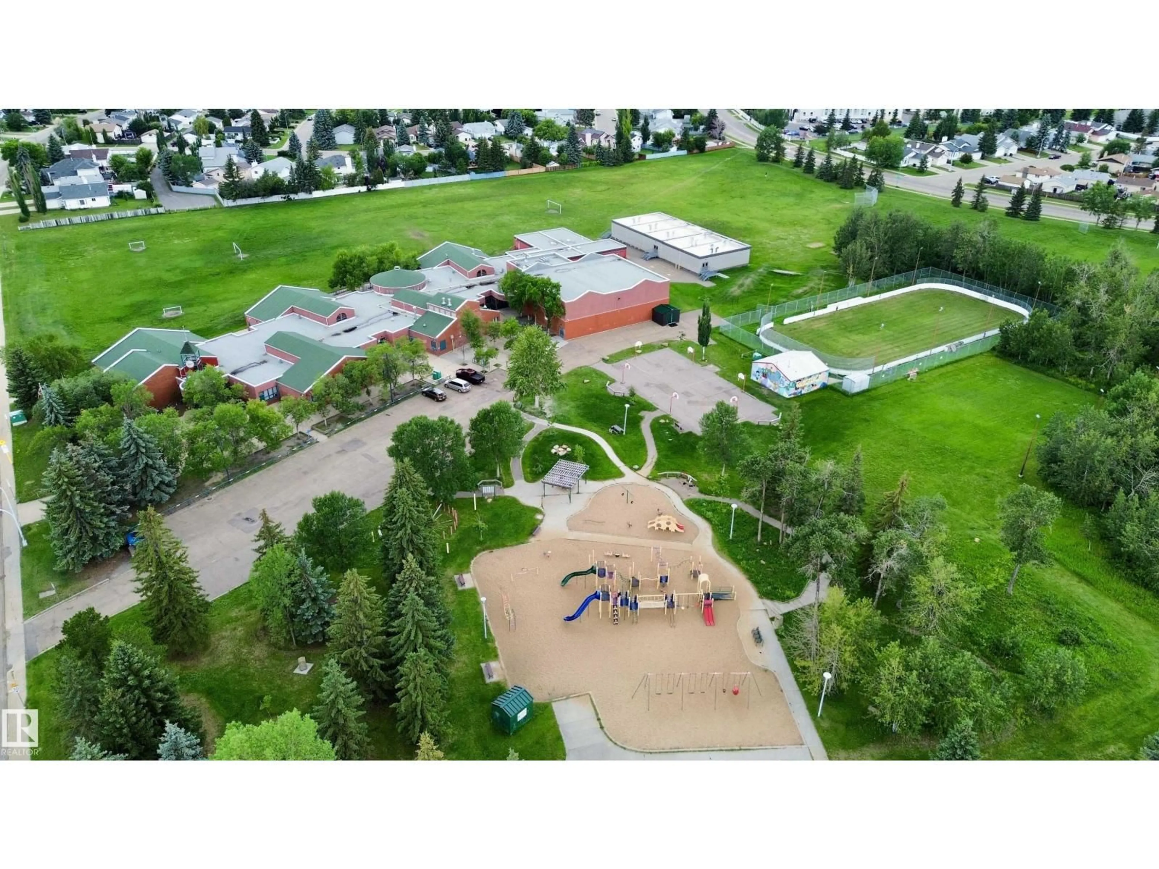 A pic from outside/outdoor area/front of a property/back of a property/a pic from drone, mountain view for 1411 35 ST, Edmonton Alberta T6L2M2