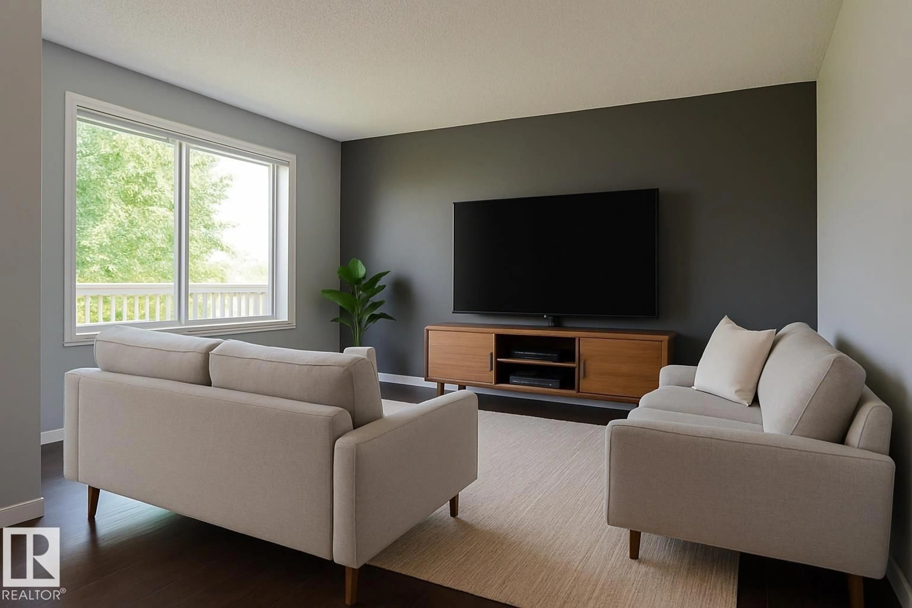 Living room with furniture, unknown for 1411 35 ST, Edmonton Alberta T6L2M2