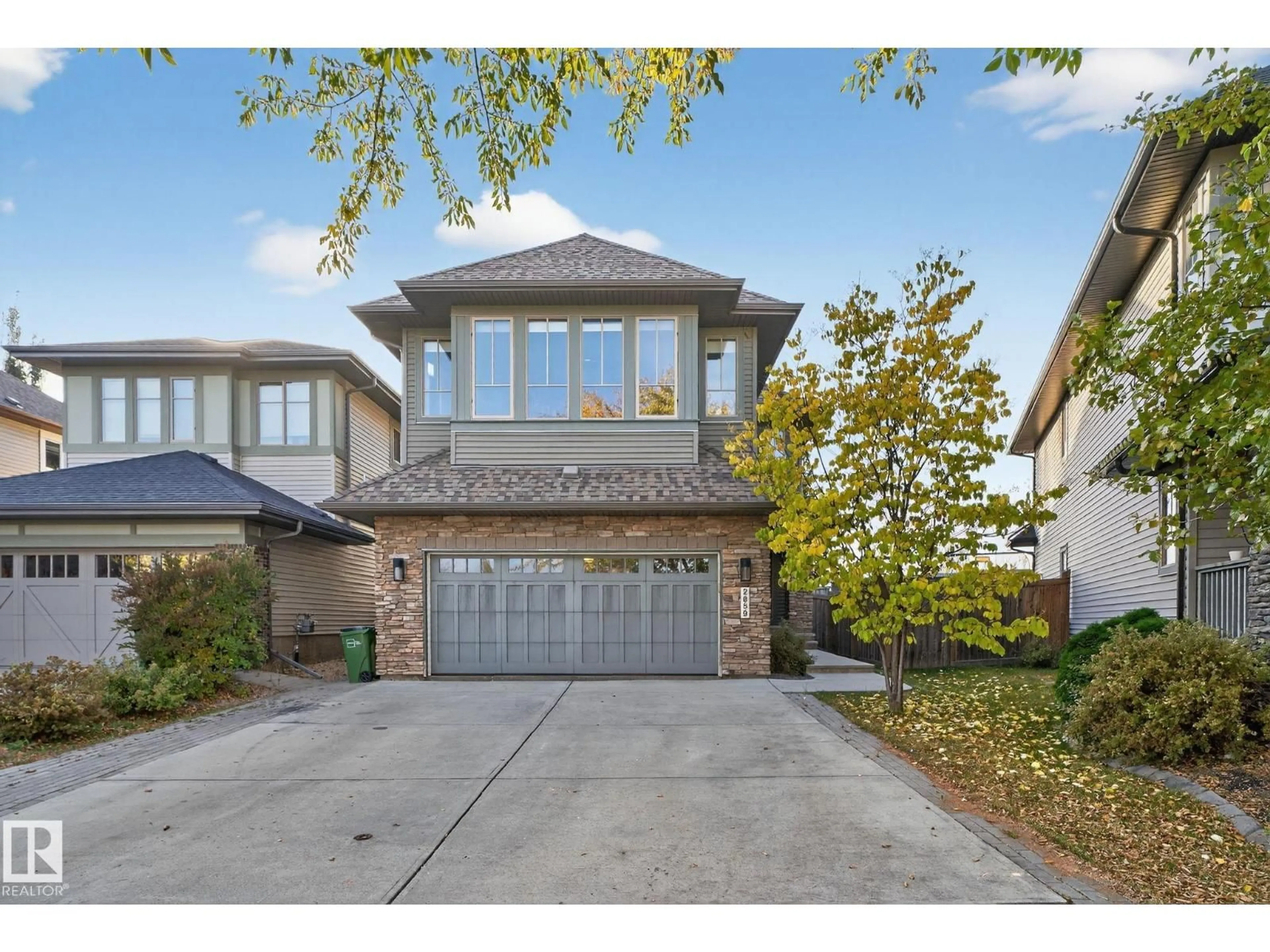 Home with brick exterior material, street for SW - 2859 ANDERSON PL, Edmonton Alberta T6W0V7