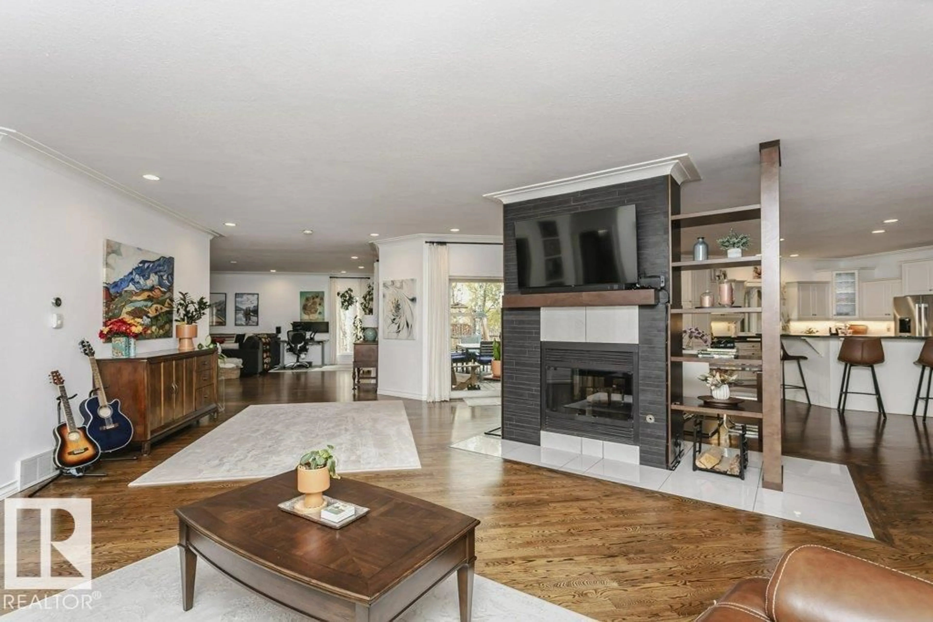 Living room with furniture, unknown for 2 - 52245 RGE RD 225, Rural Strathcona County Alberta T8C1C6