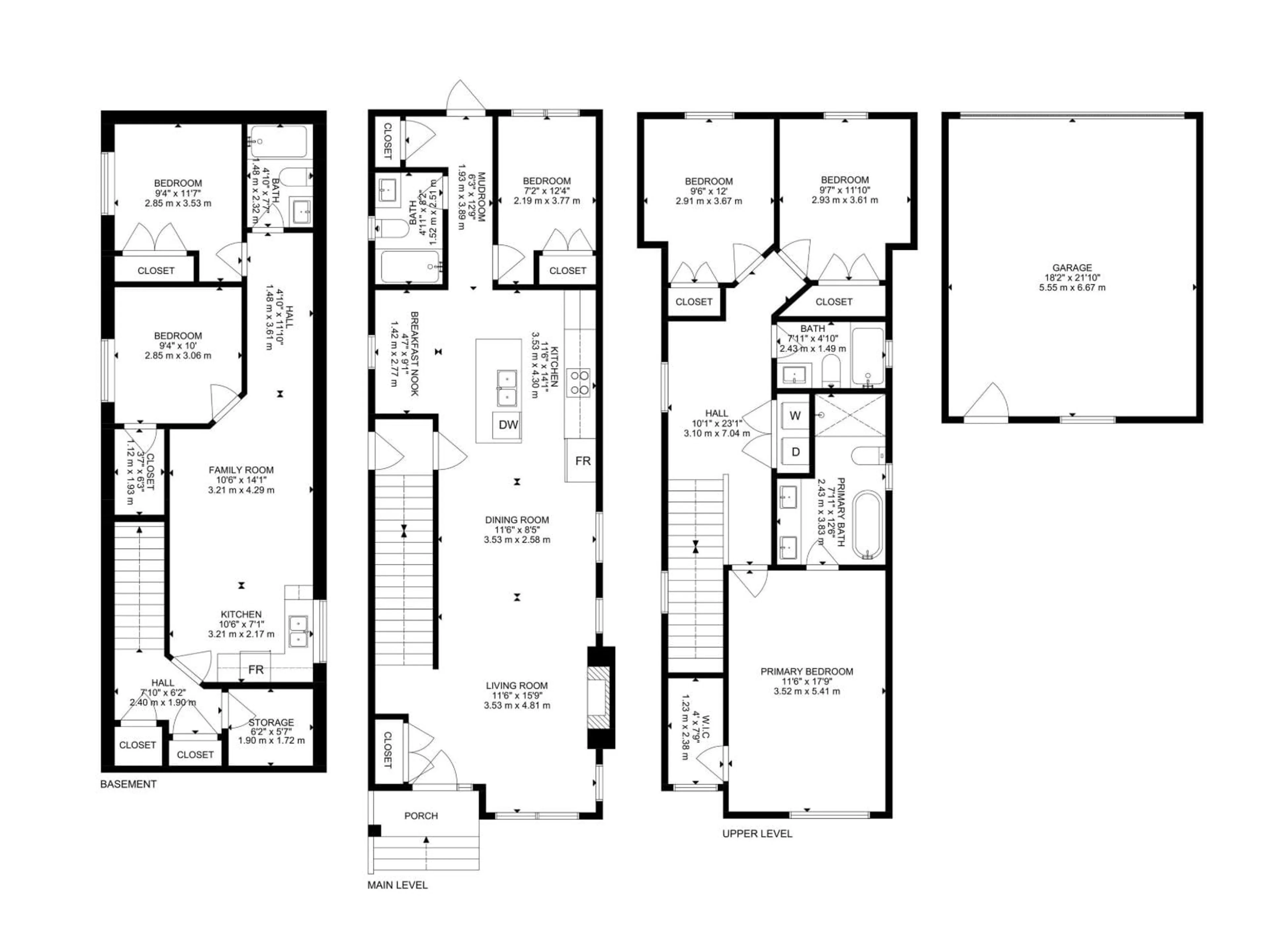 Floor plan for NW - 9009 153 ST, Edmonton Alberta T5R1P4