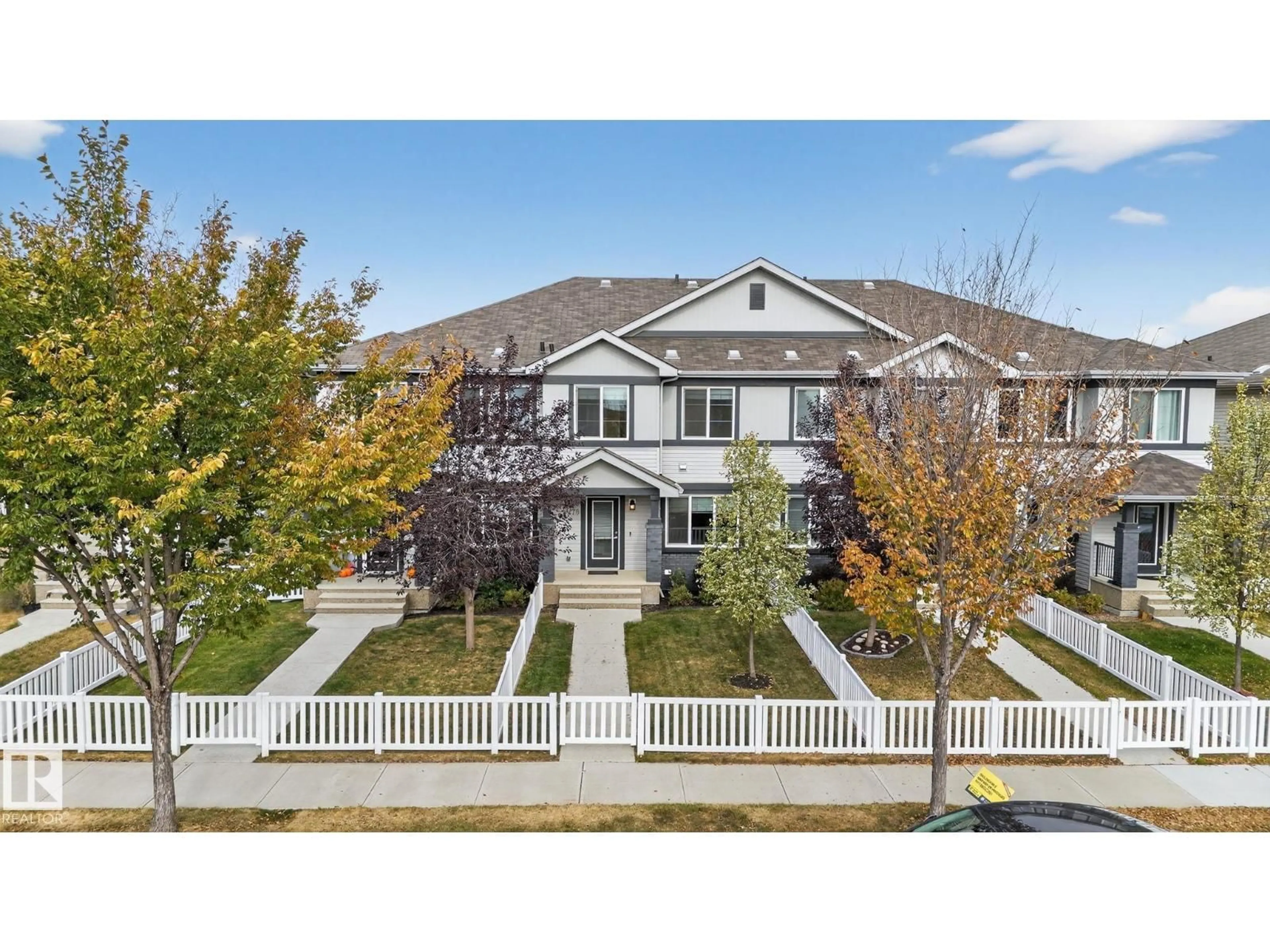 A pic from outside/outdoor area/front of a property/back of a property/a pic from drone, mountain view for 178 SANTANA, Fort Saskatchewan Alberta T8L0T4