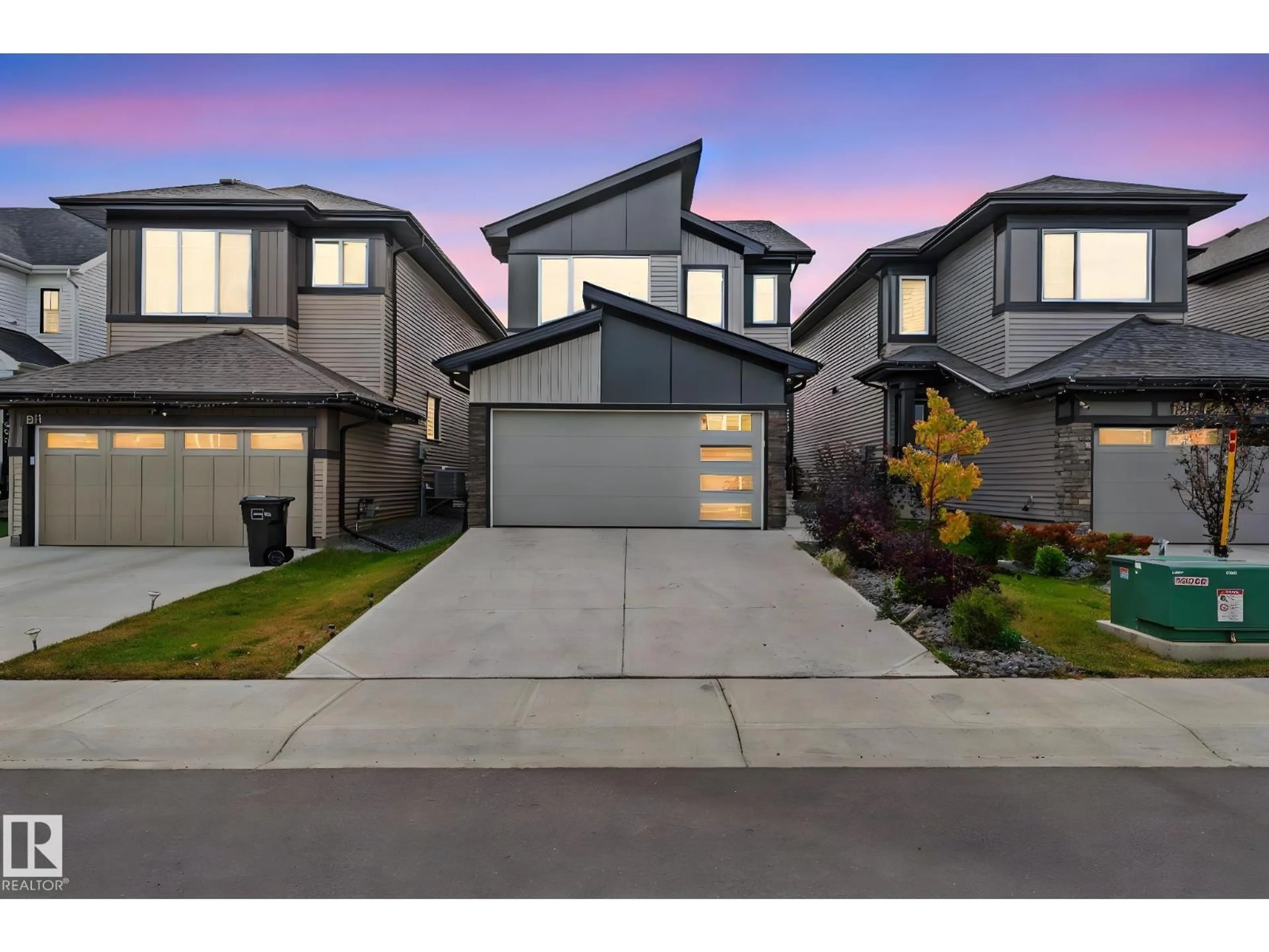 A pic from outside/outdoor area/front of a property/back of a property/a pic from drone, street for SW - 1813 COLLIP VIEW VW, Edmonton Alberta T6W5C7