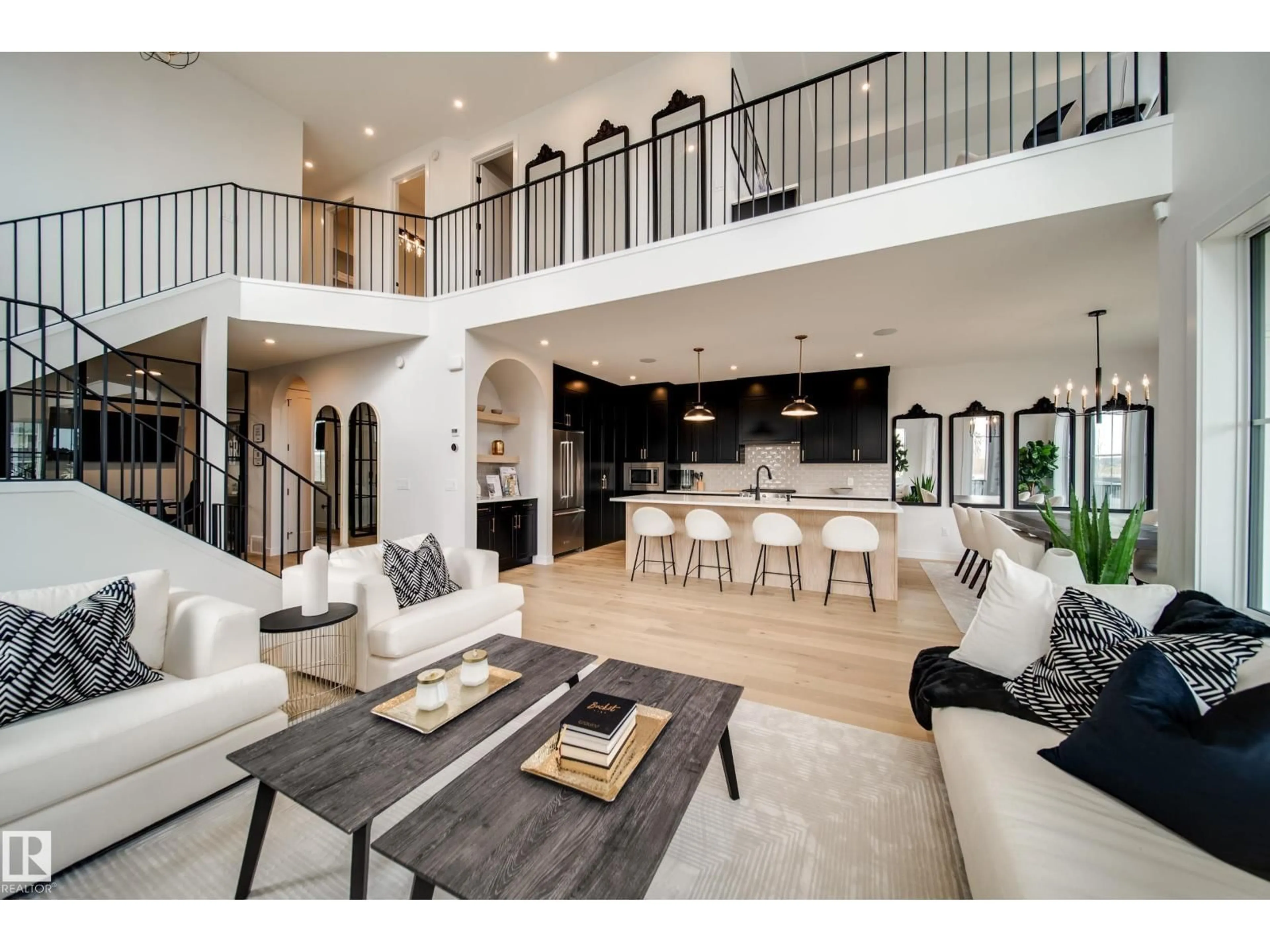 Open concept kitchen, unknown for 4 CLOUTIER CL, St. Albert Alberta T8T2C9