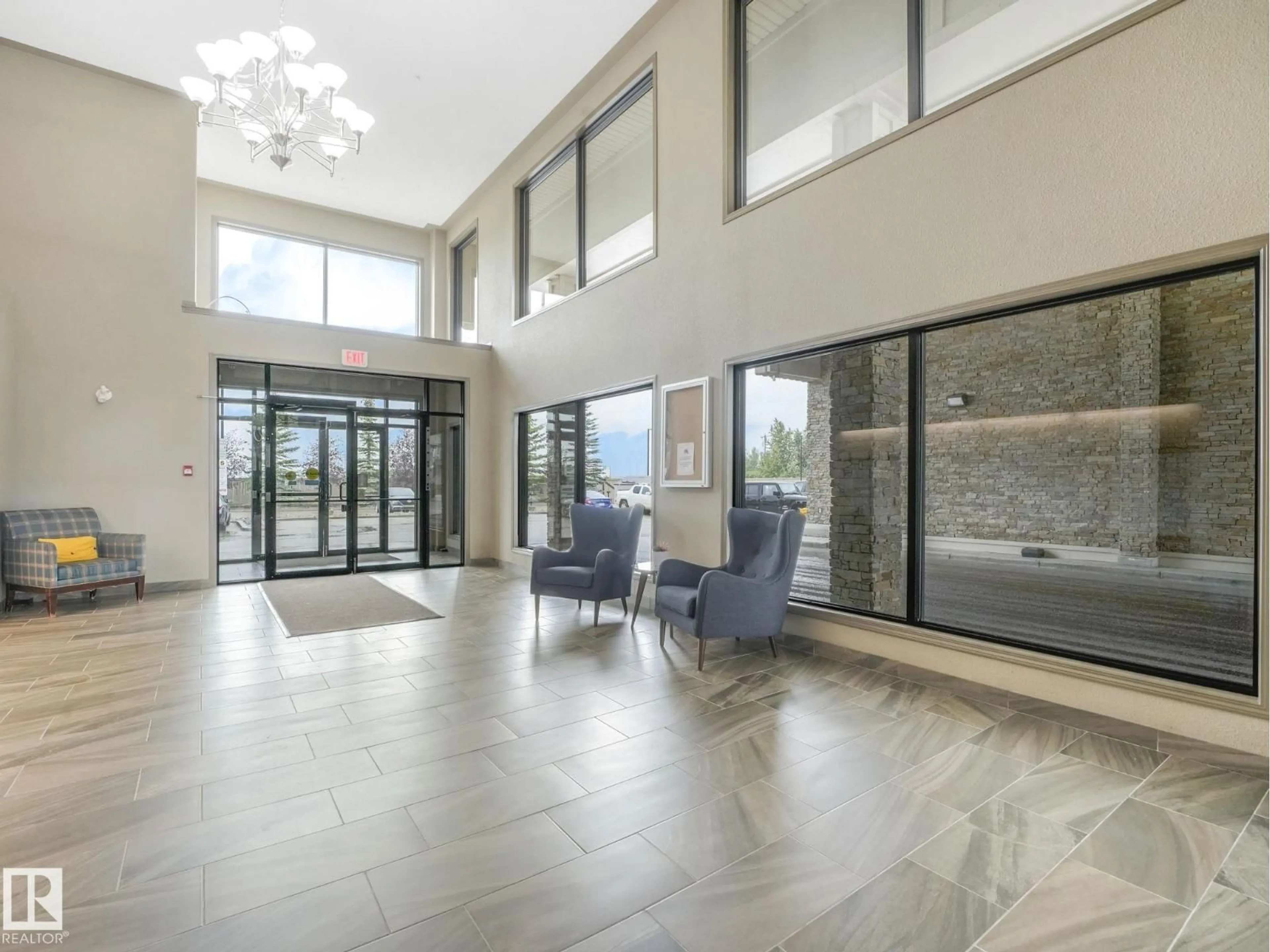 Indoor foyer for #435 - 1520 HAMMOND GA, Edmonton Alberta T6M0J4