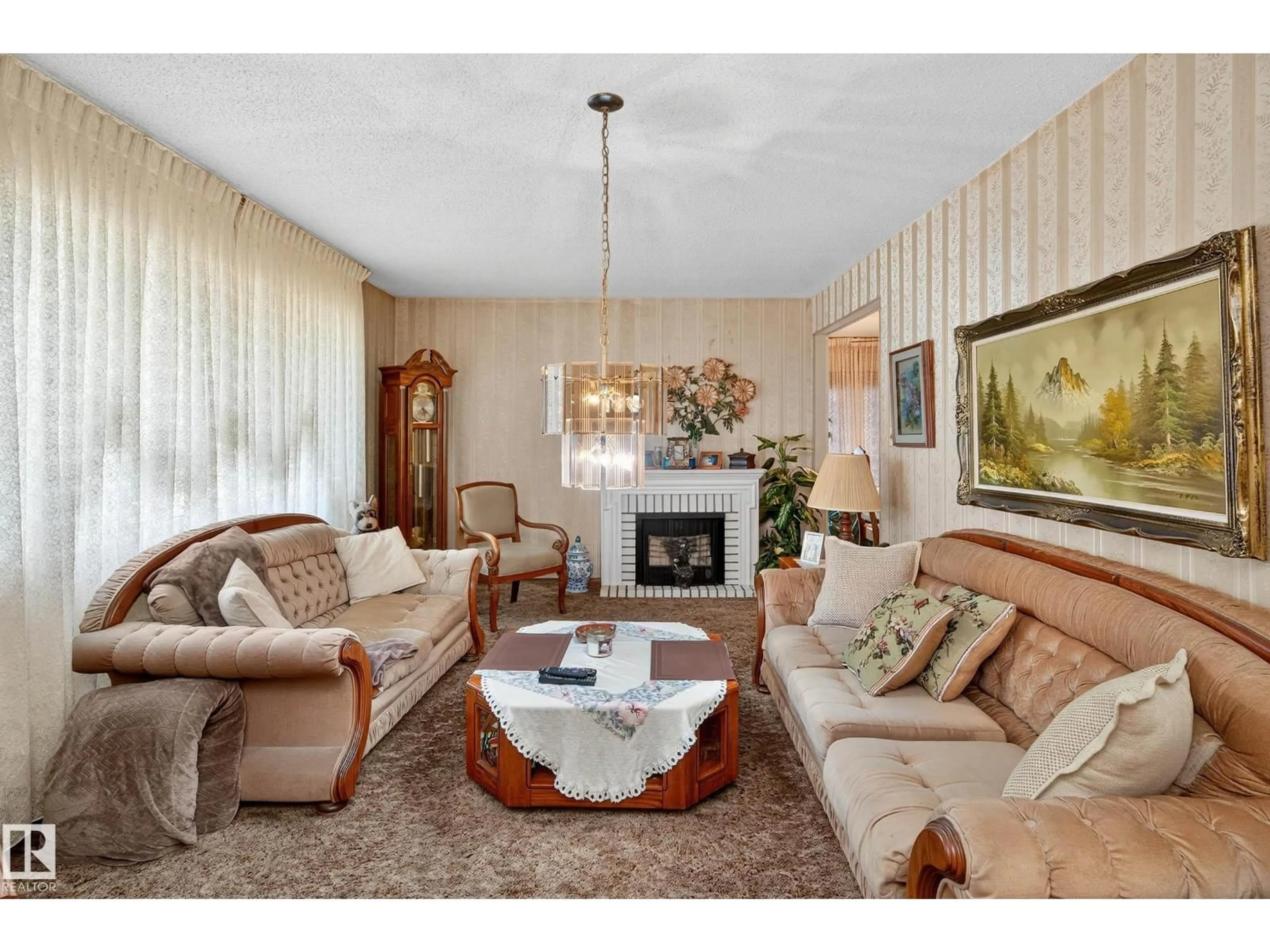 Living room with furniture, unknown for 8404 171 ST, Edmonton Alberta T5T0H3