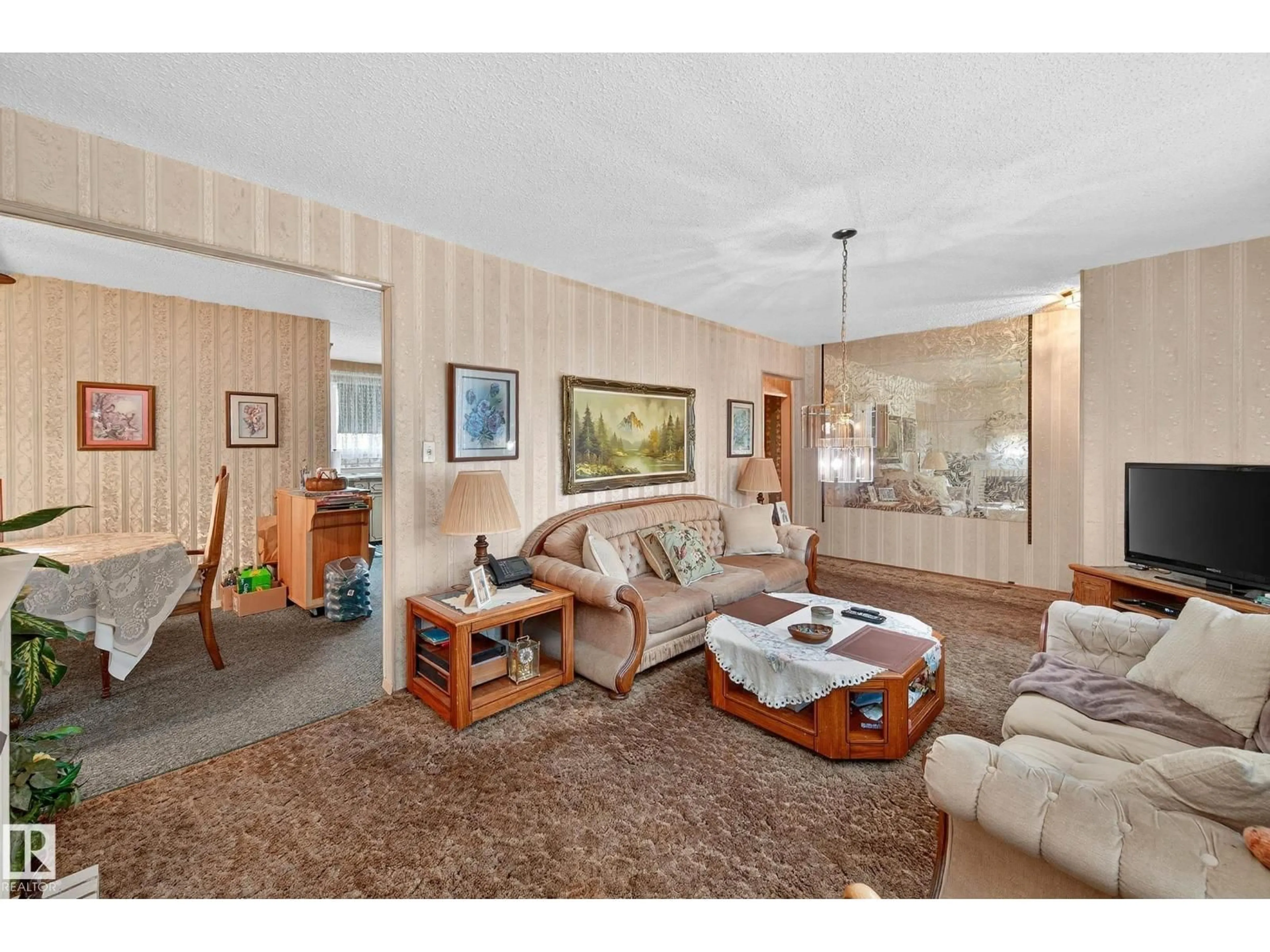 Living room with furniture, unknown for 8404 171 ST, Edmonton Alberta T5T0H3