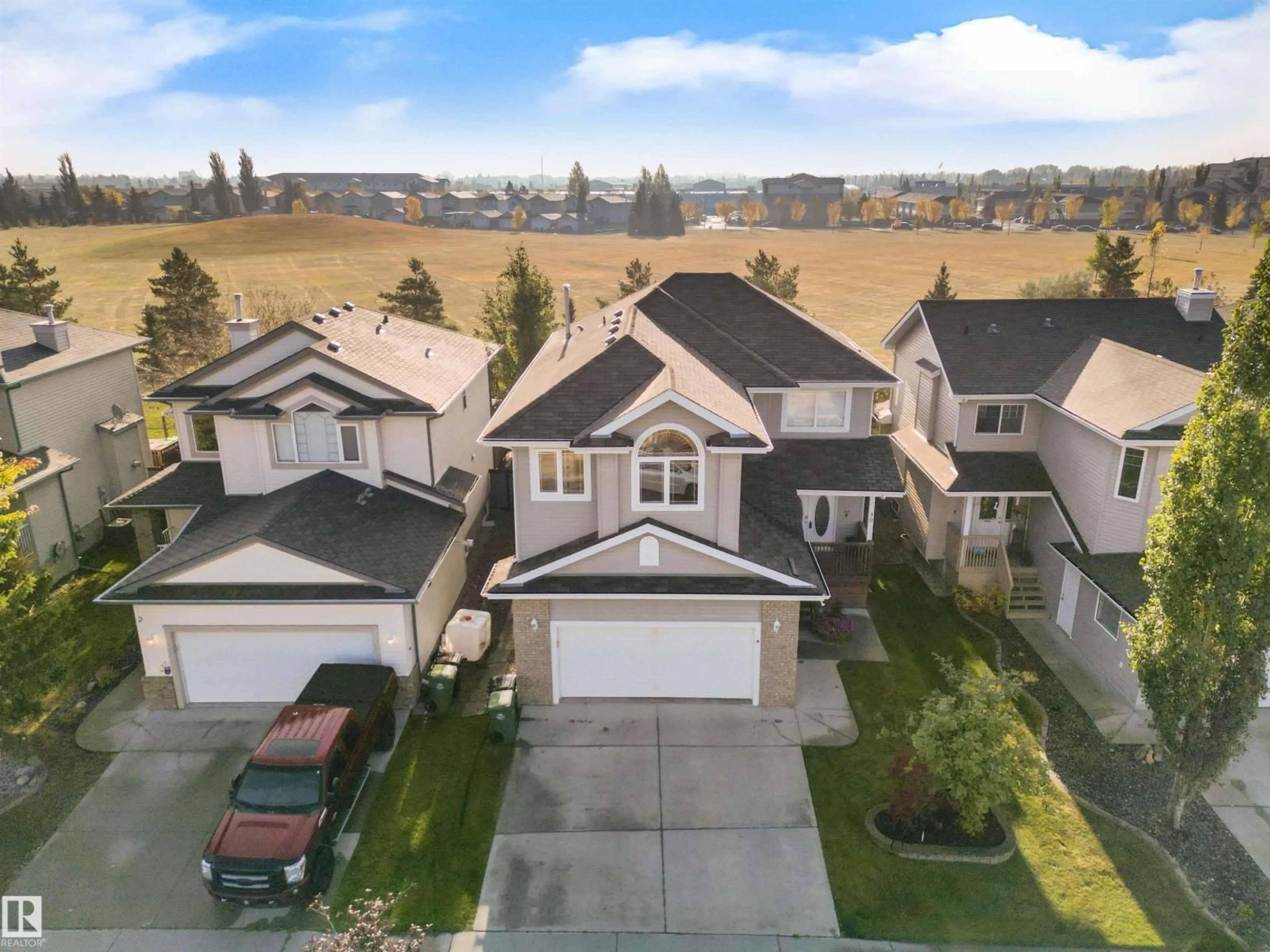 A pic from outside/outdoor area/front of a property/back of a property/a pic from drone, street for 30 BIRCHMONT DR, Leduc Alberta T9E8S5
