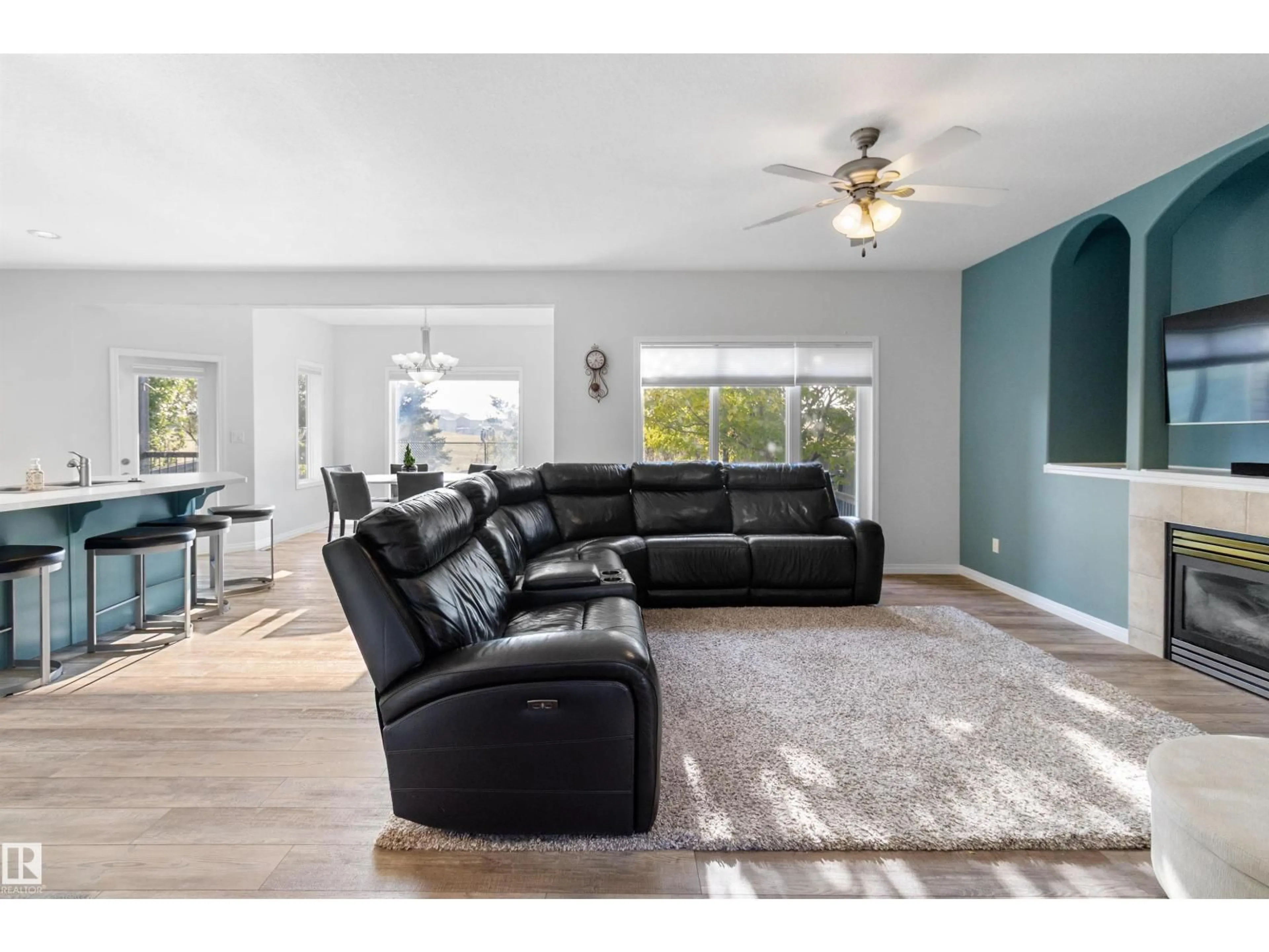 Living room with furniture, unknown for 30 BIRCHMONT DR, Leduc Alberta T9E8S5